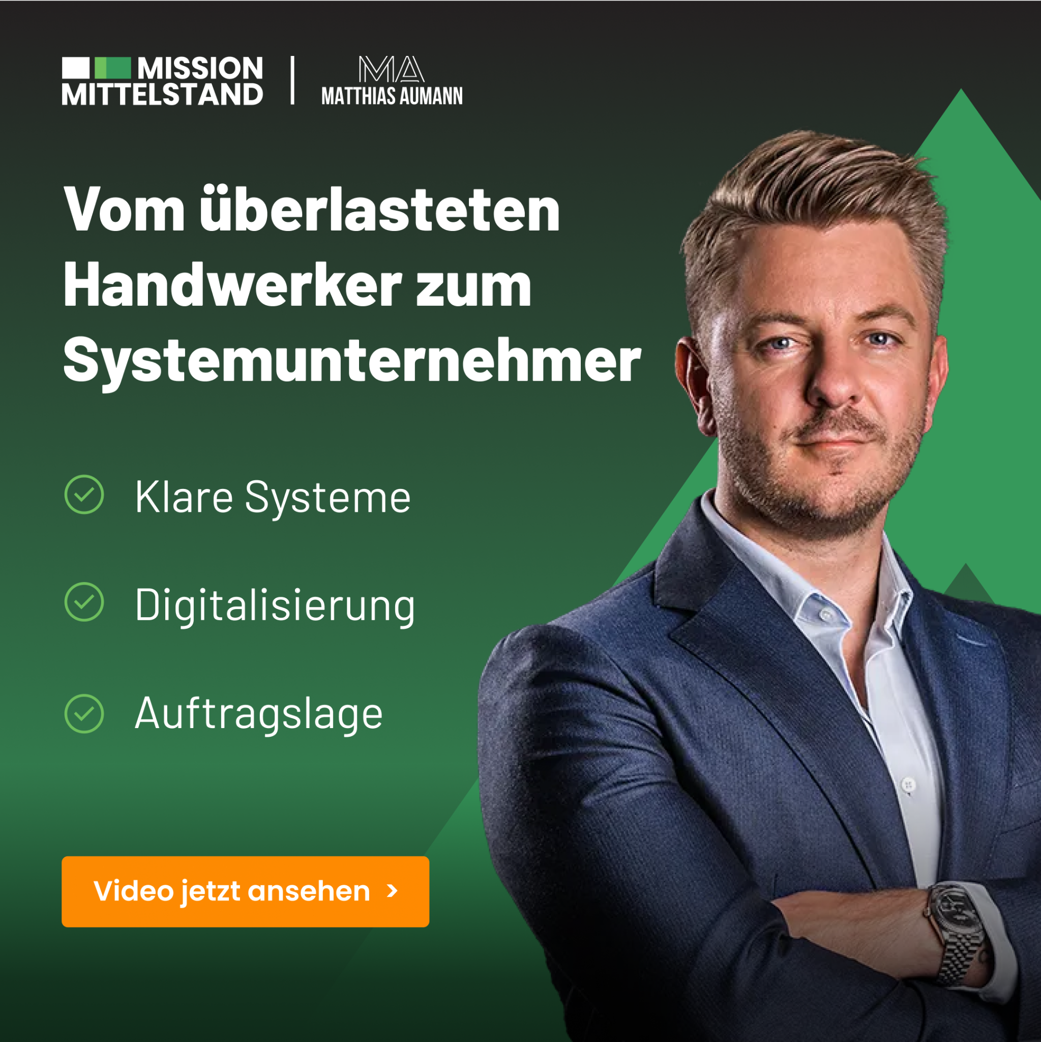 Matthias Aumann Facebook ad