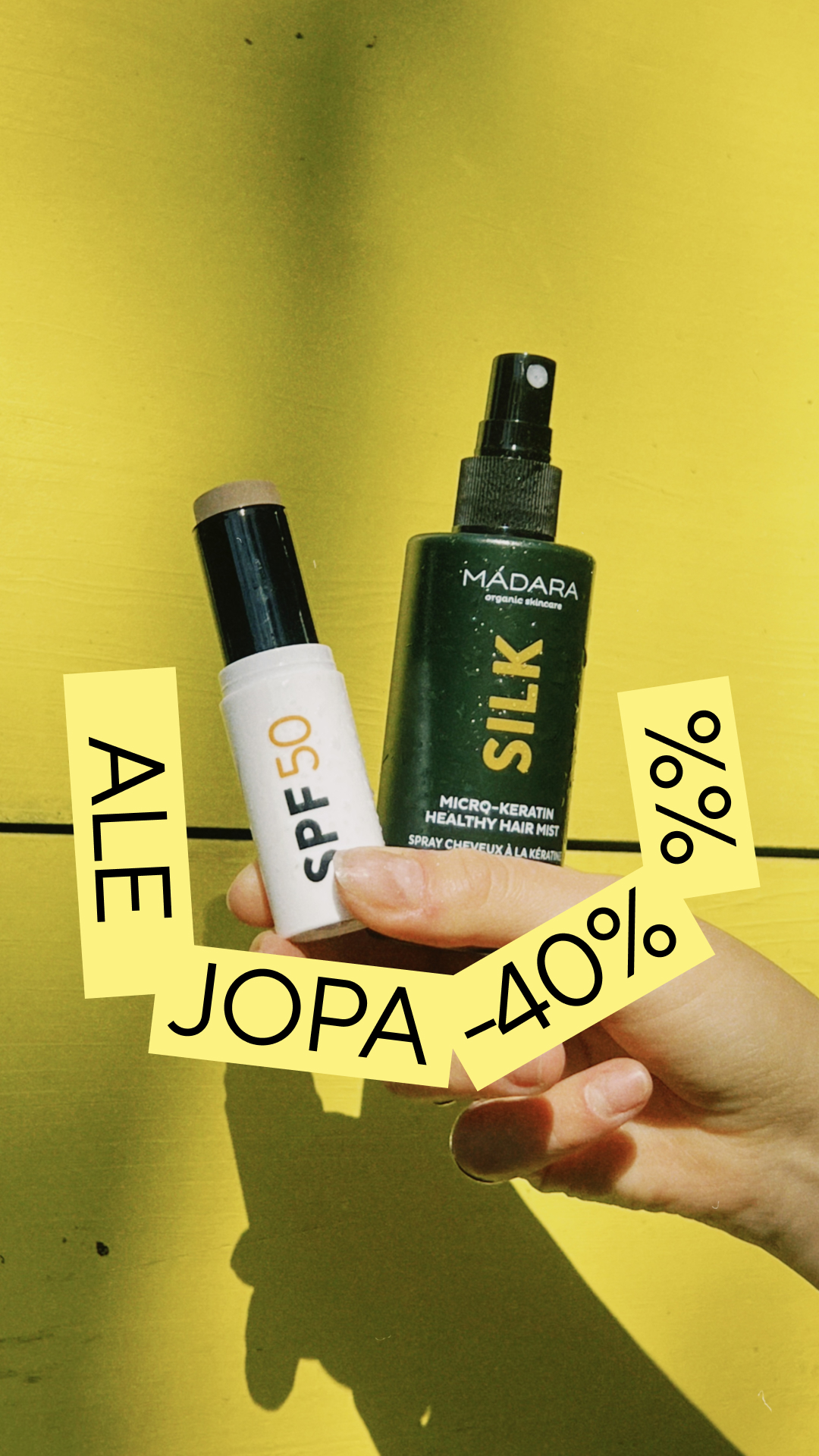 Mádara Organic Skincare Facebook ad