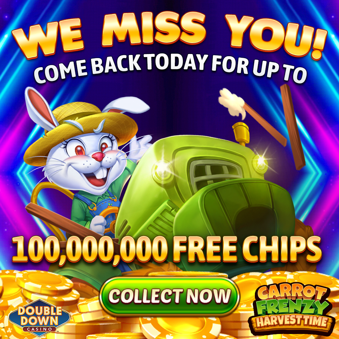 DoubleDown Casino - Free Slots Facebook ad