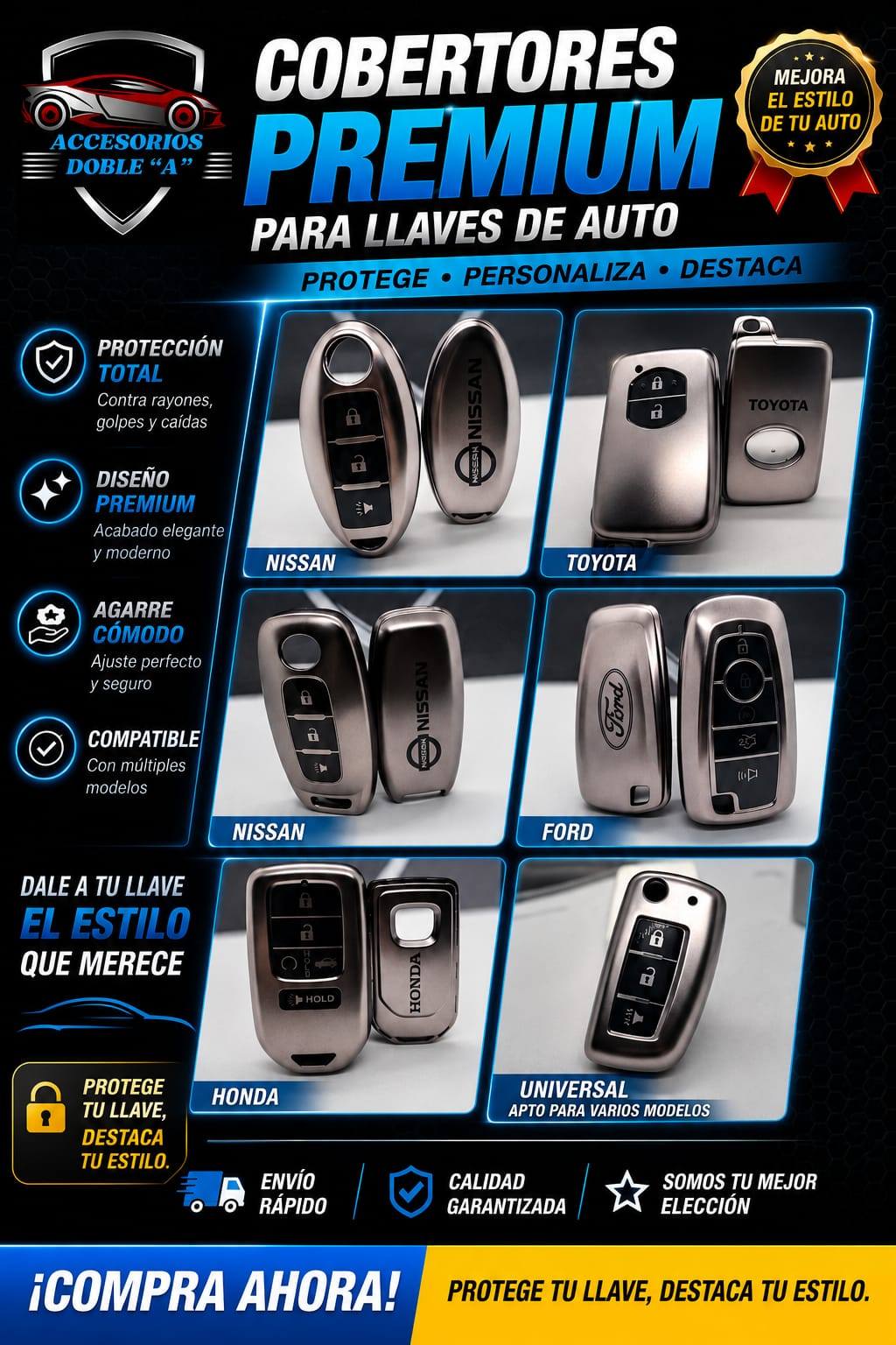Accesorios Doble A Facebook ad: CONTAMOS CON UNA GRAN VARIEDAD DE ESTILOS Y…