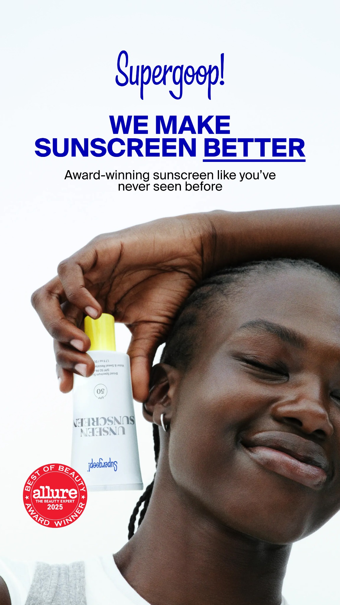 Supergoop Facebook ad