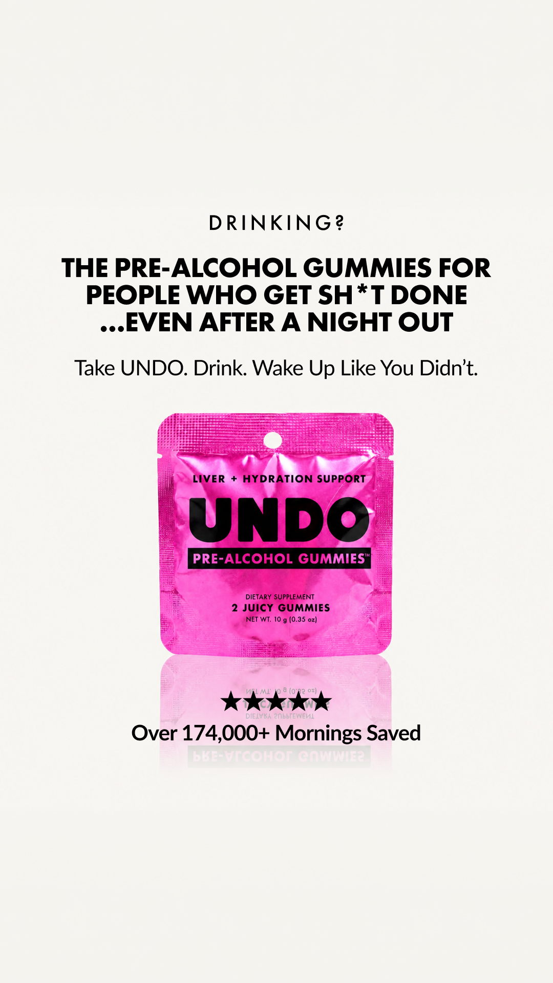 UNDO Gummies Facebook ad from Jul 21, 2026