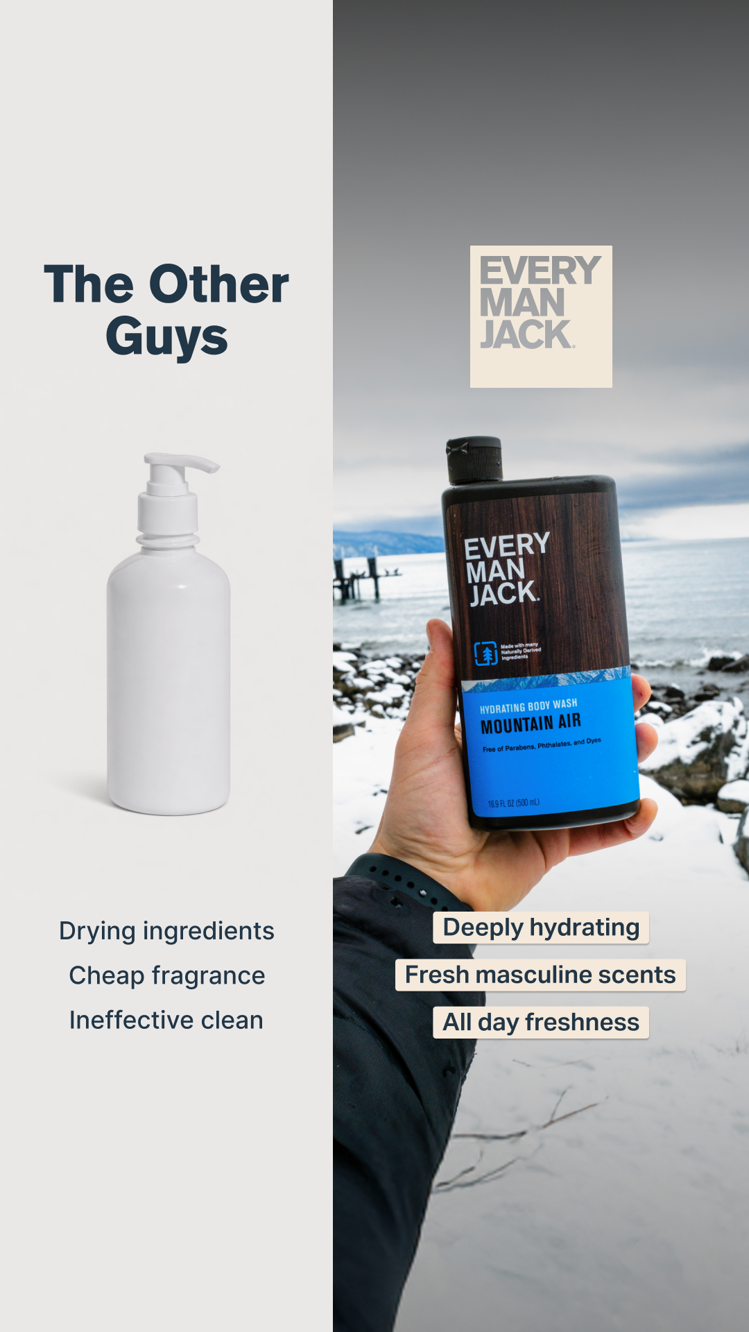 Every Man Jack Facebook ad