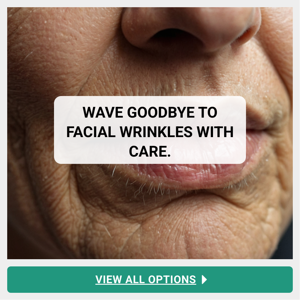 TrendingResults Revelation Facebook ad: Facial Wrinkle Remover Discount Deals.
