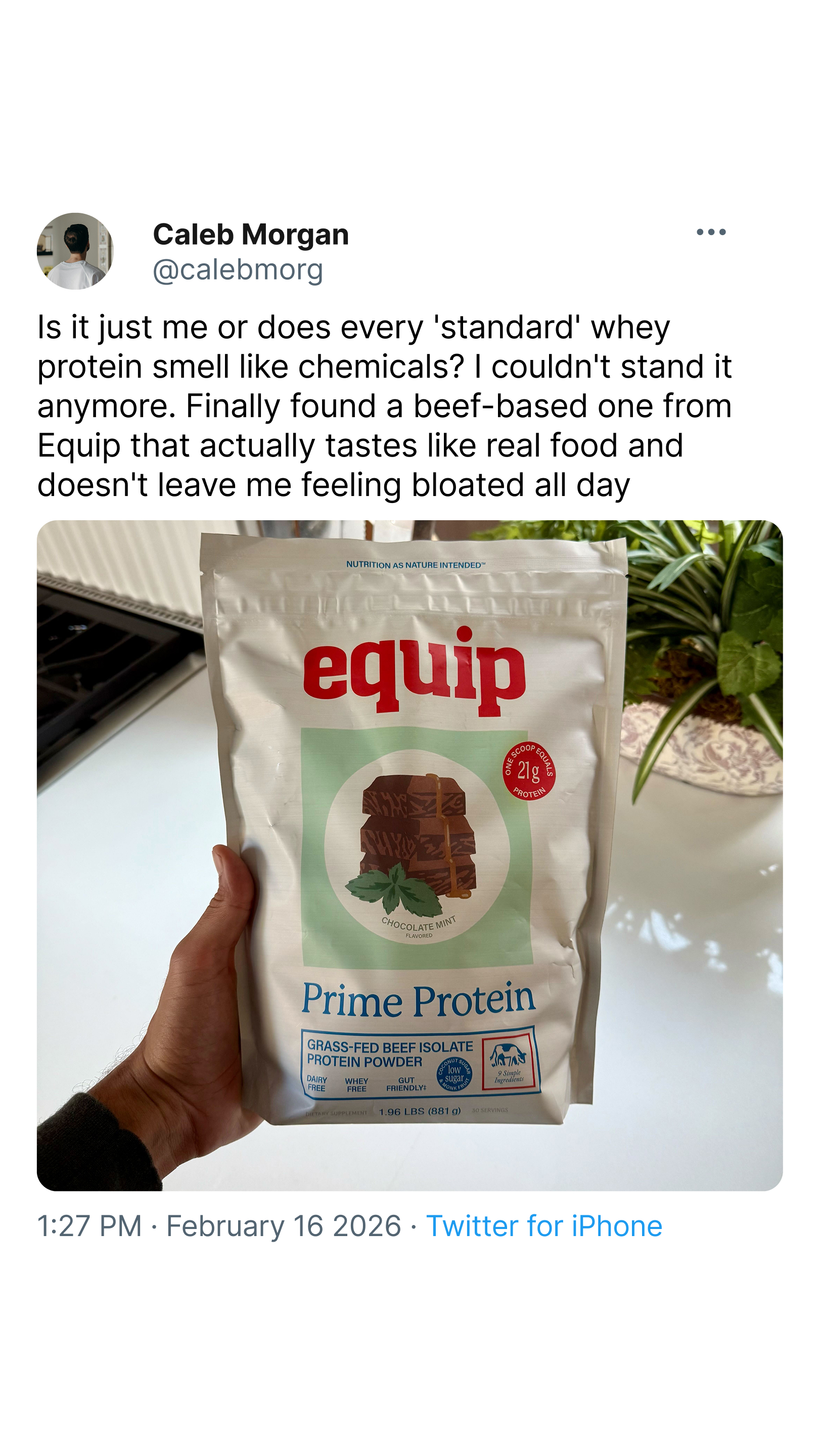Equip Facebook ad