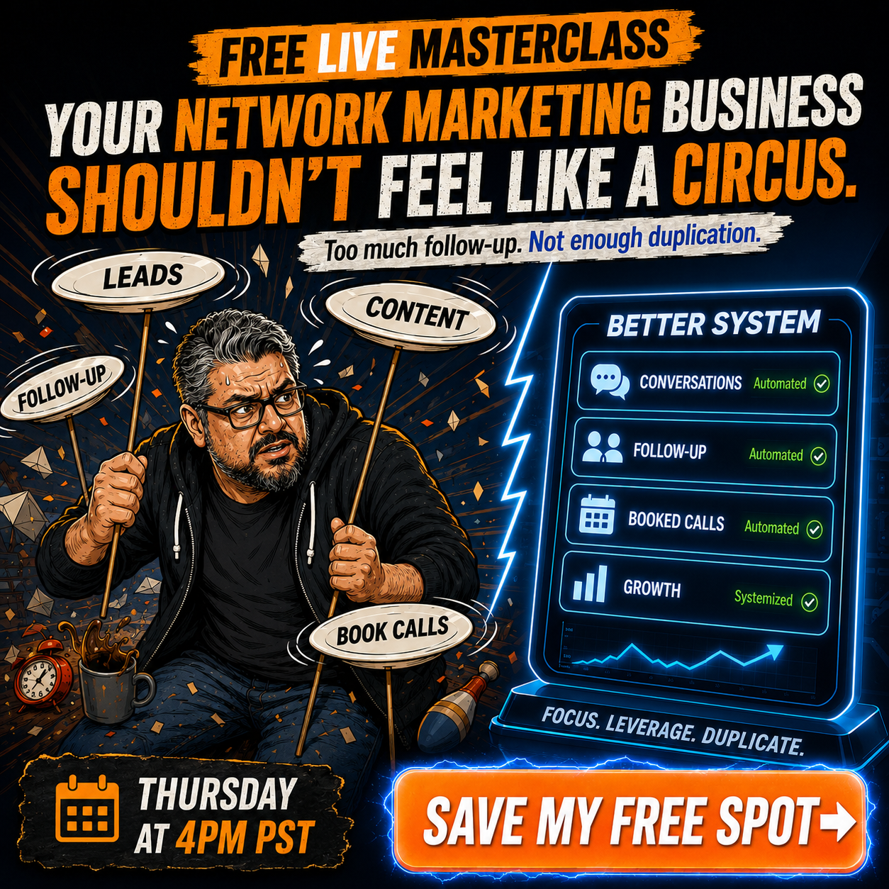 Attraction Marketing Facebook ad