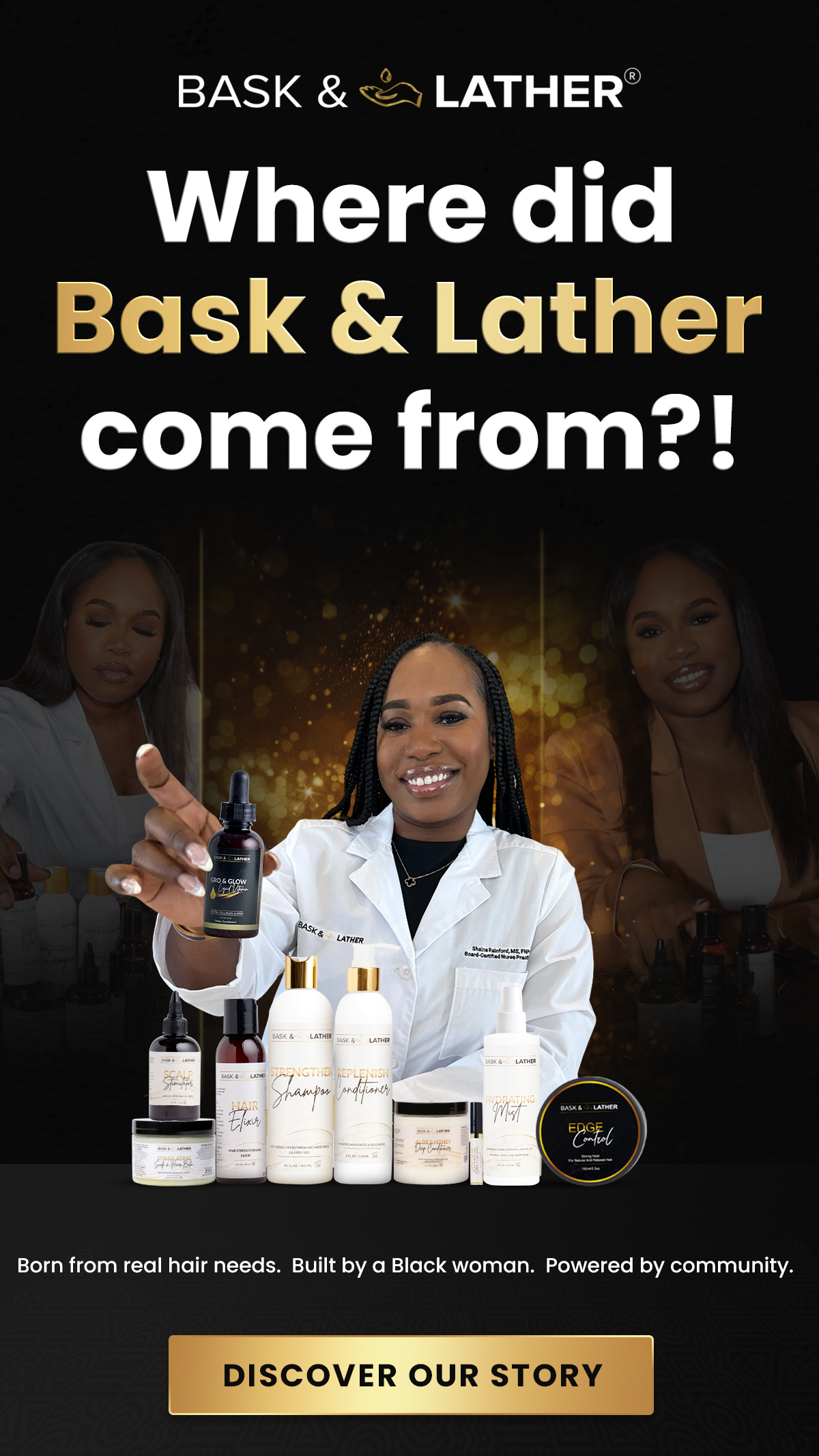 Bask & Lather Co Facebook ad