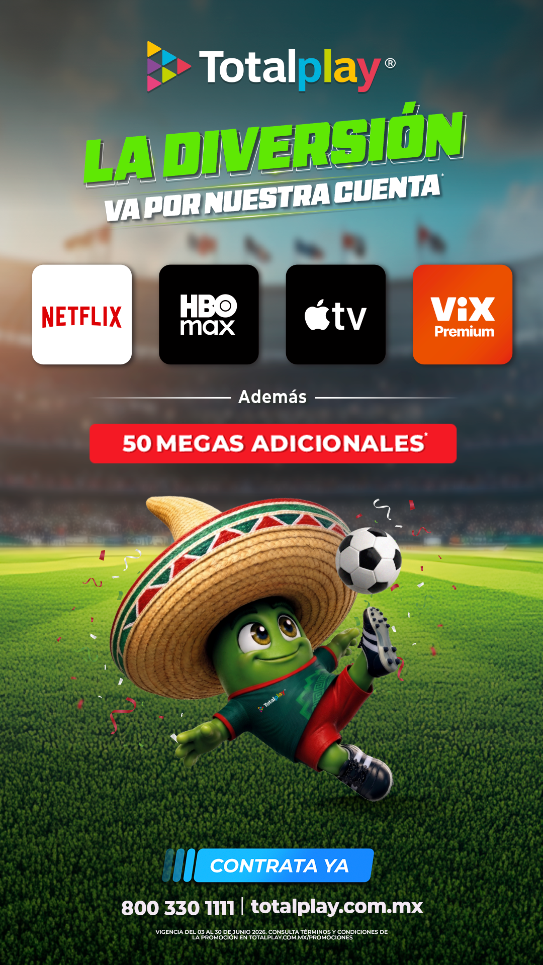 Totalplay Facebook ad