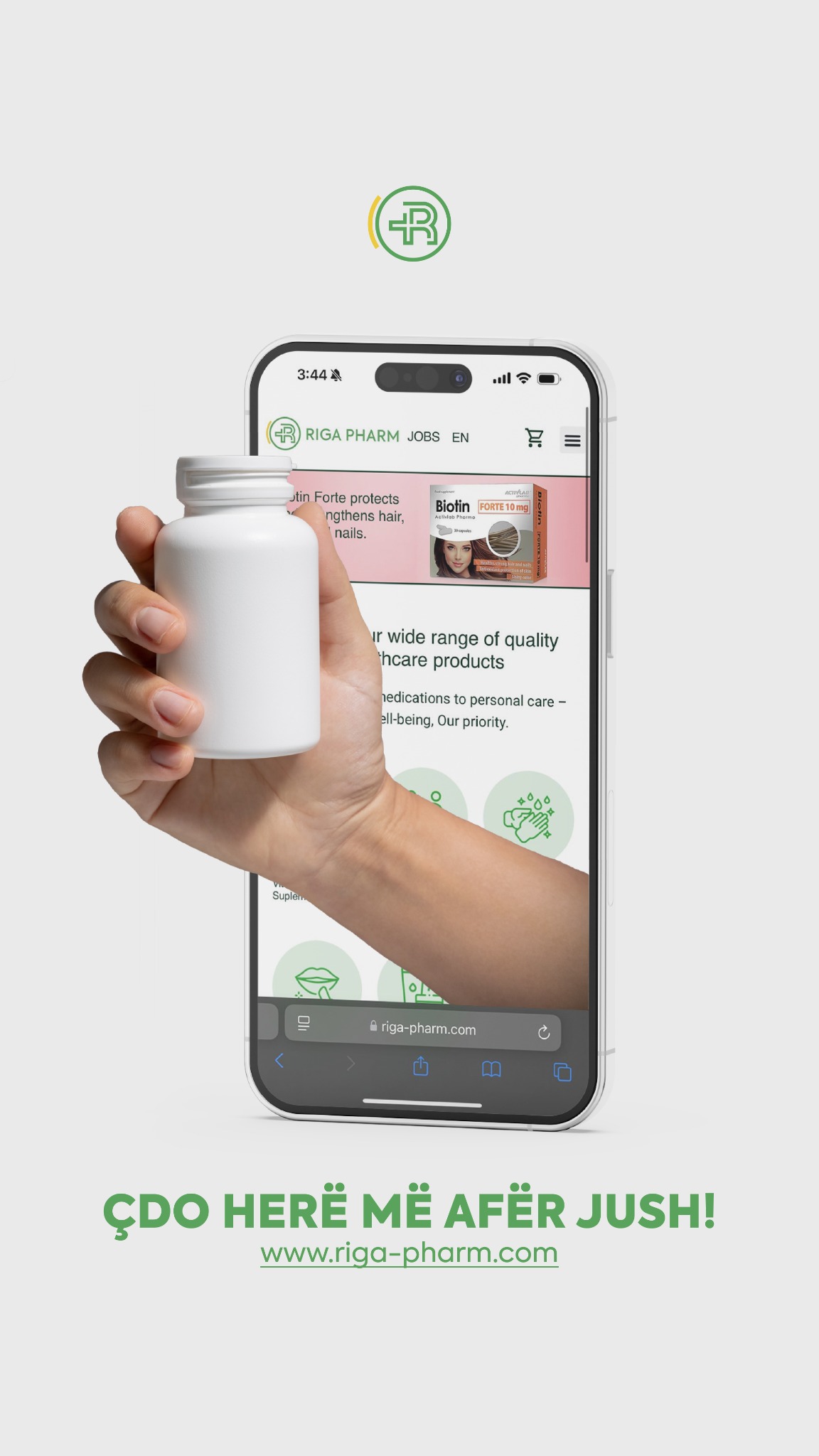 Riga Pharm Facebook ad