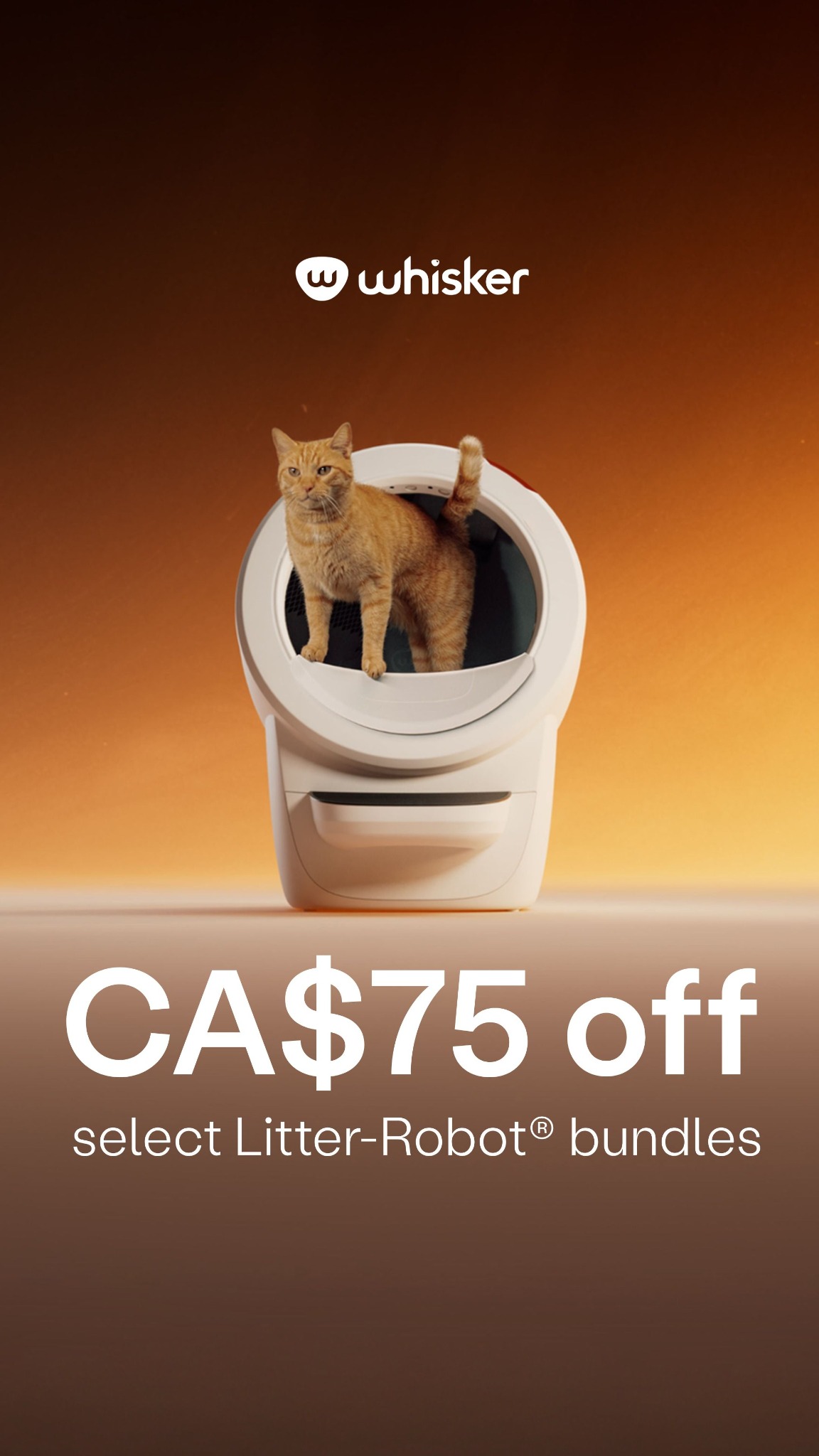 Litter-Robot by Whisker Facebook ad