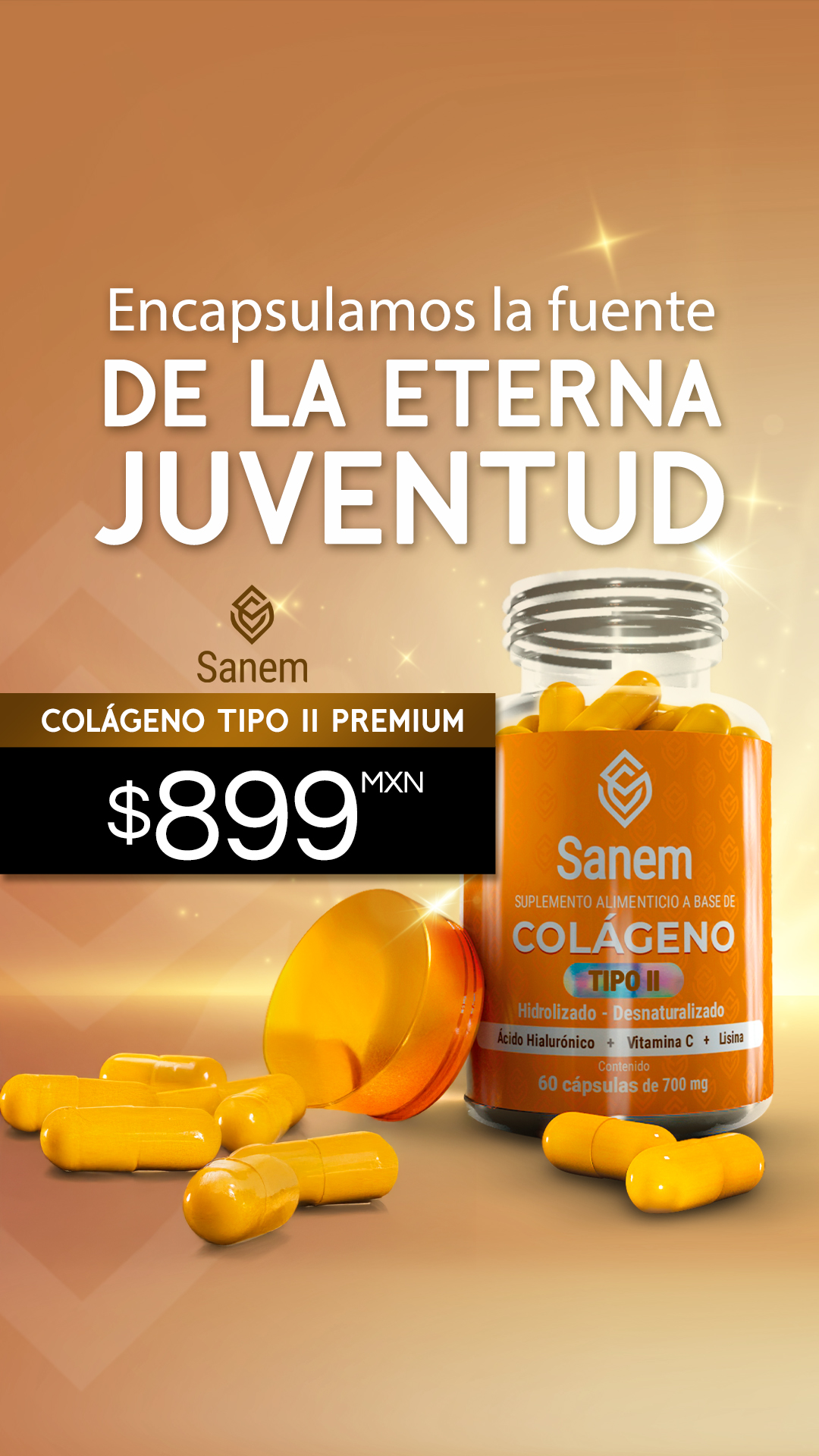 Sanem Colágeno Facebook ad