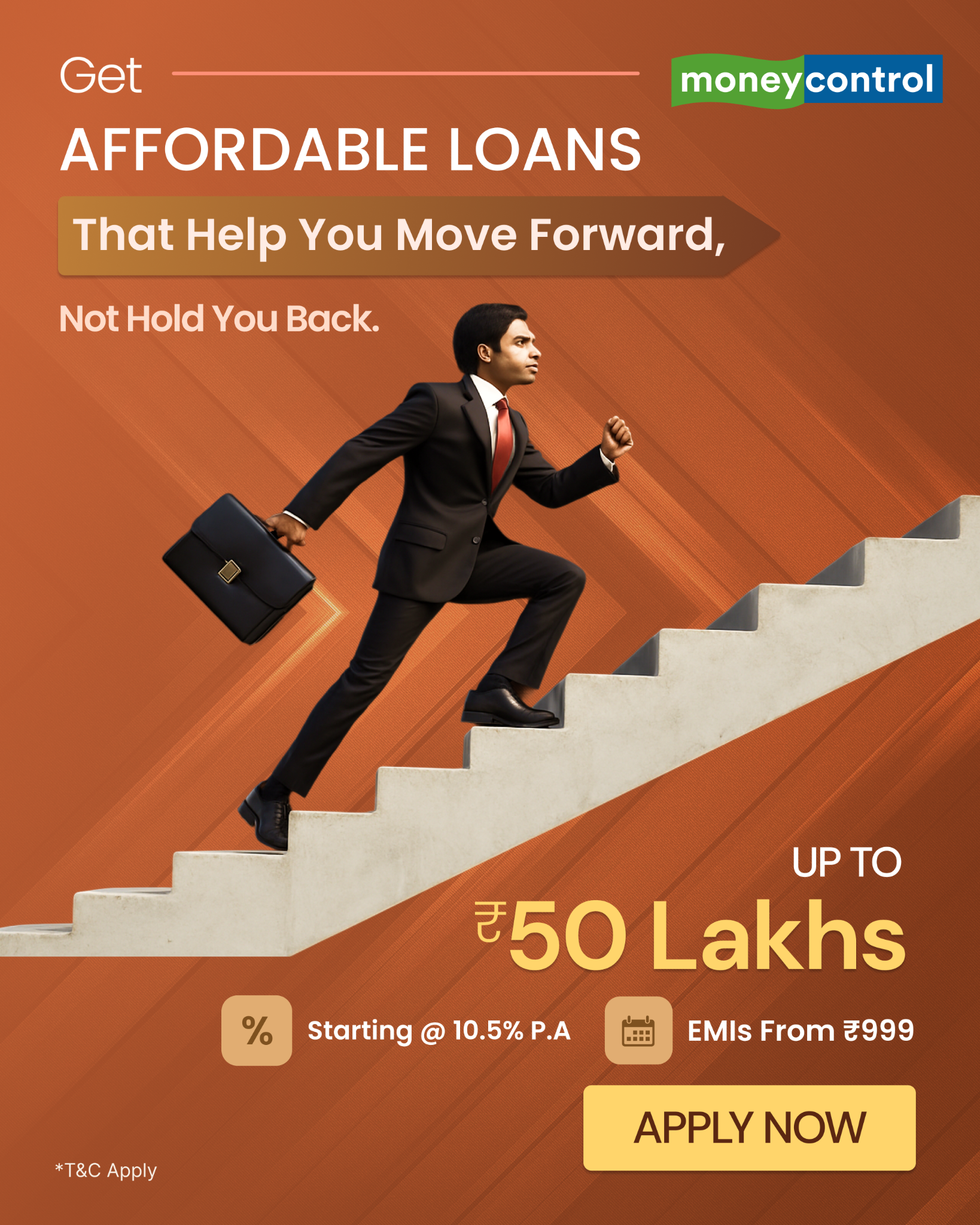 Instant Loans by Moneycontrol Facebook ad