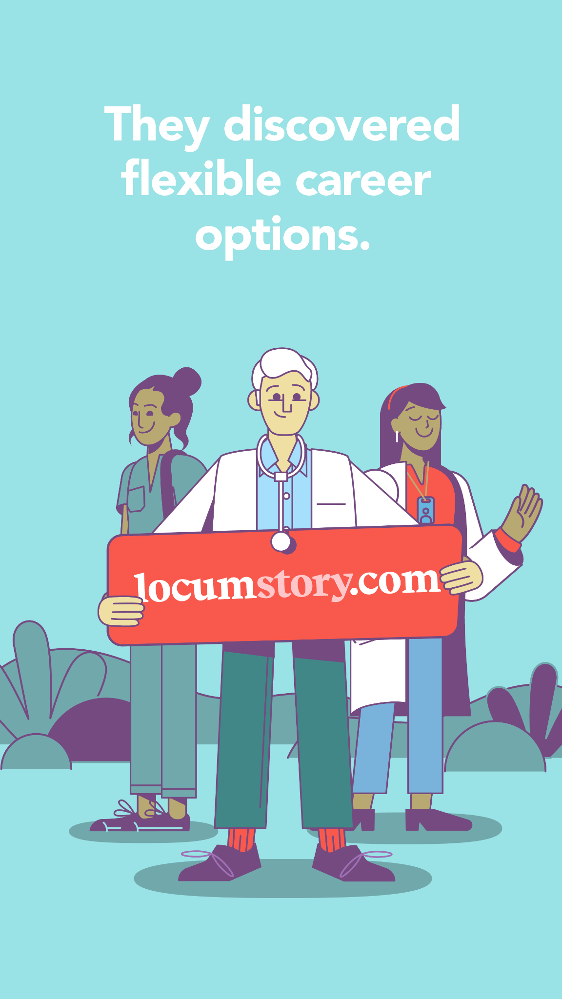 Locumstory.com Facebook ad