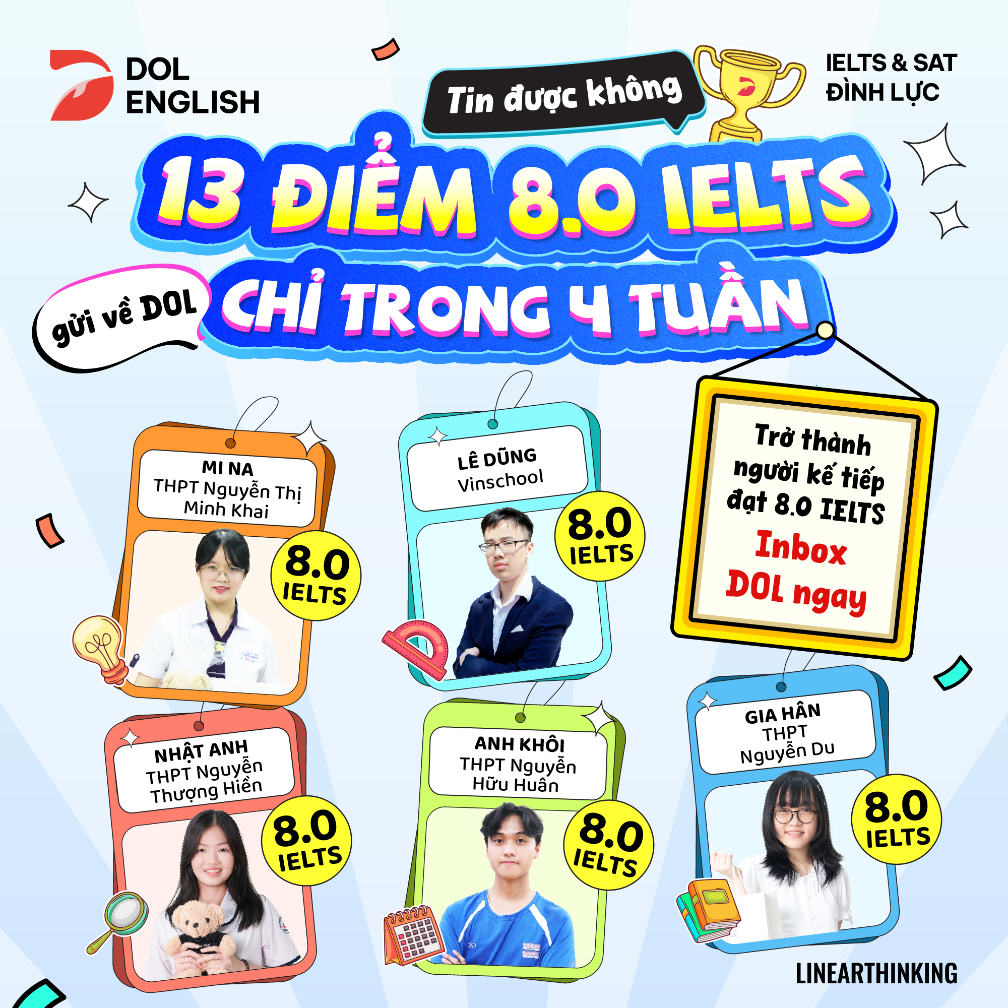 DOL English Facebook ad