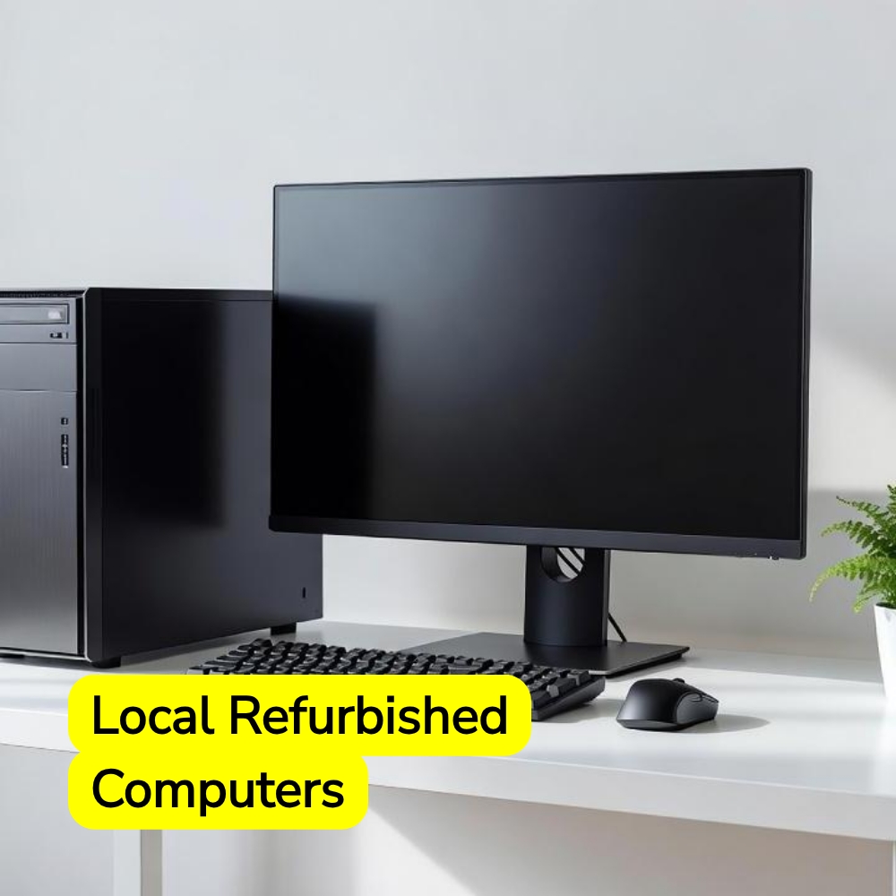 SwiftResults Corridor Facebook ad: Local Refurbished Computers