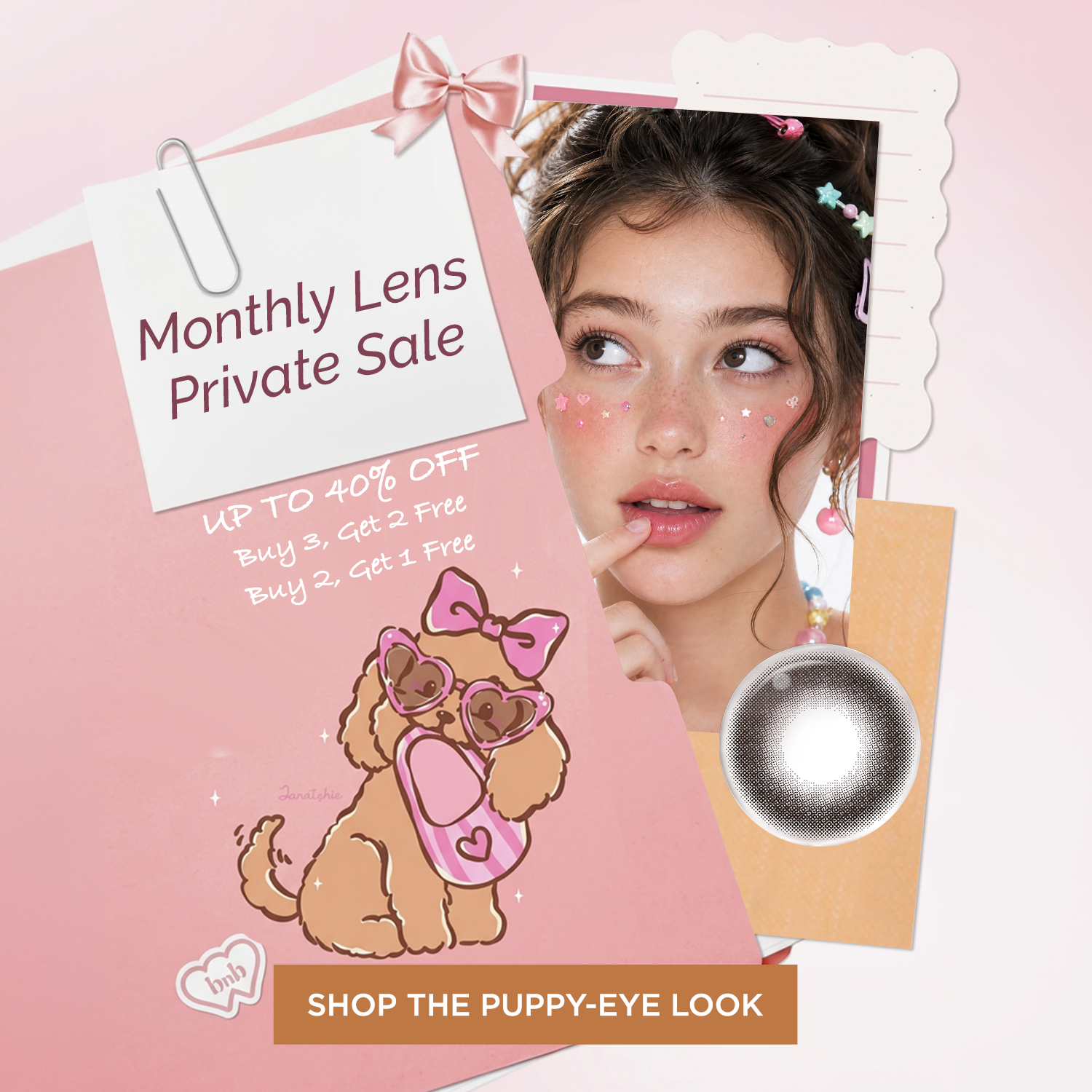 moodylenses Facebook ad: Buy 2 Get 1 • Buy 3 Get 2