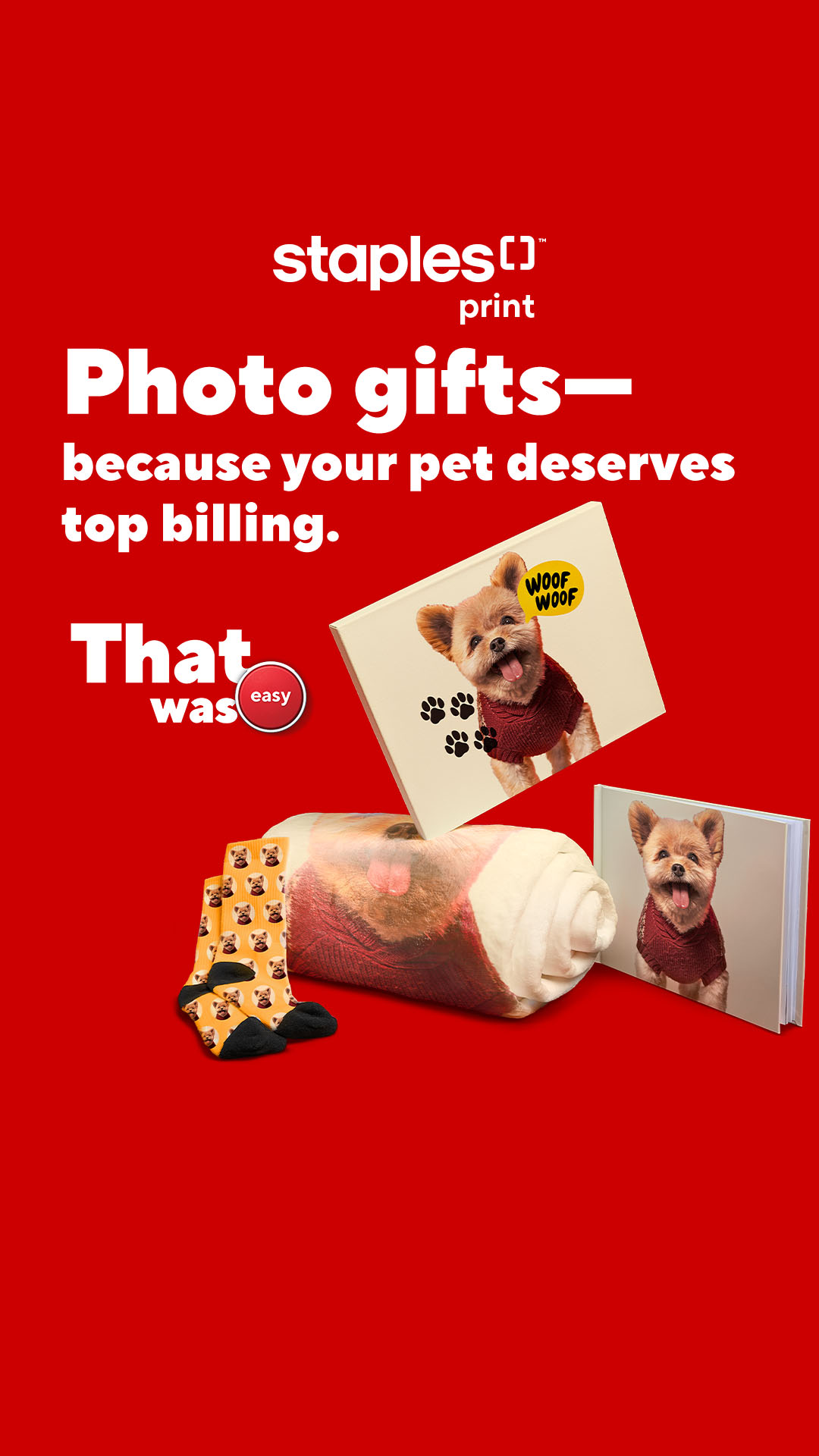 Staples Canada Facebook ad