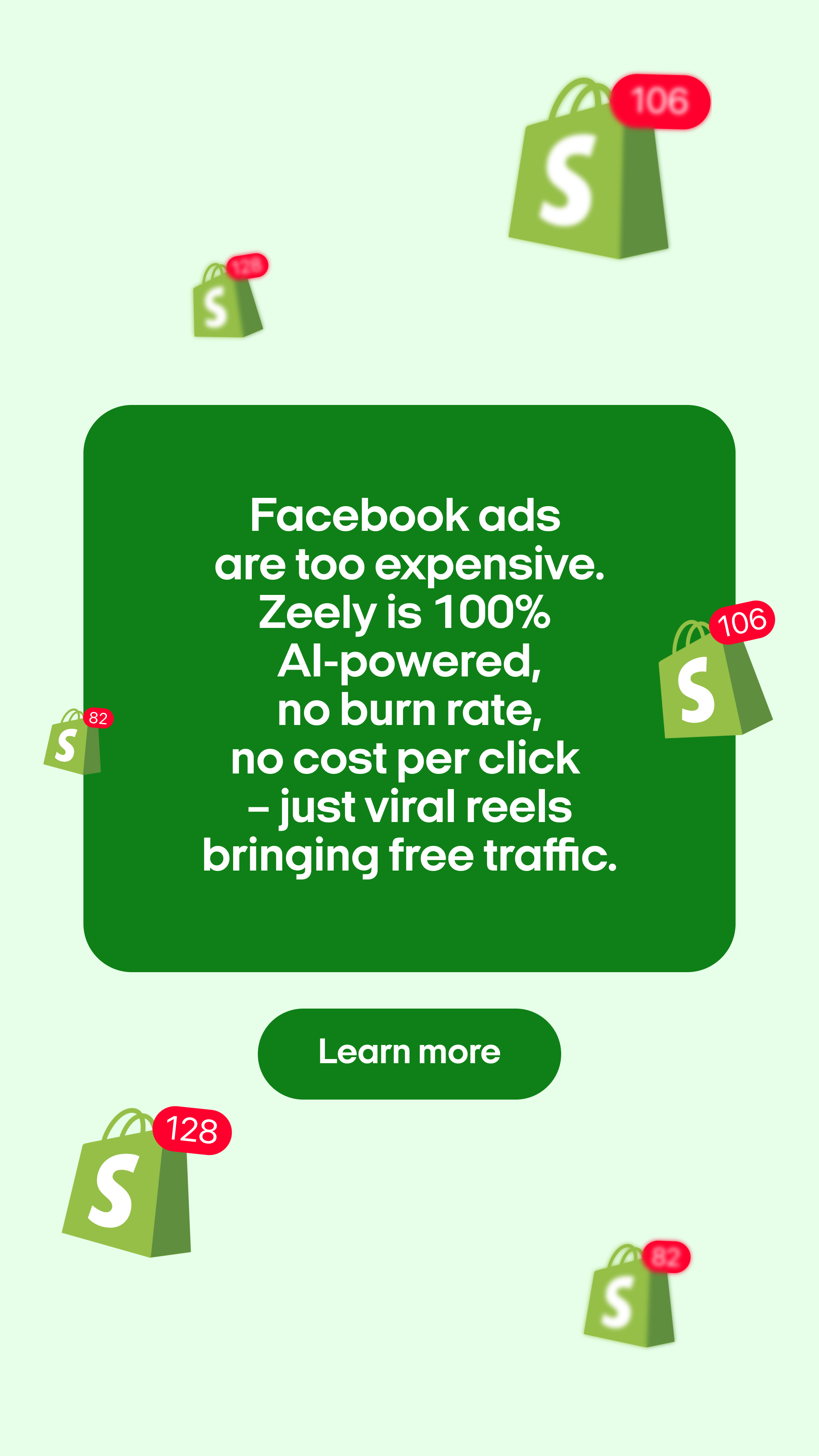 Zeely Facebook ad