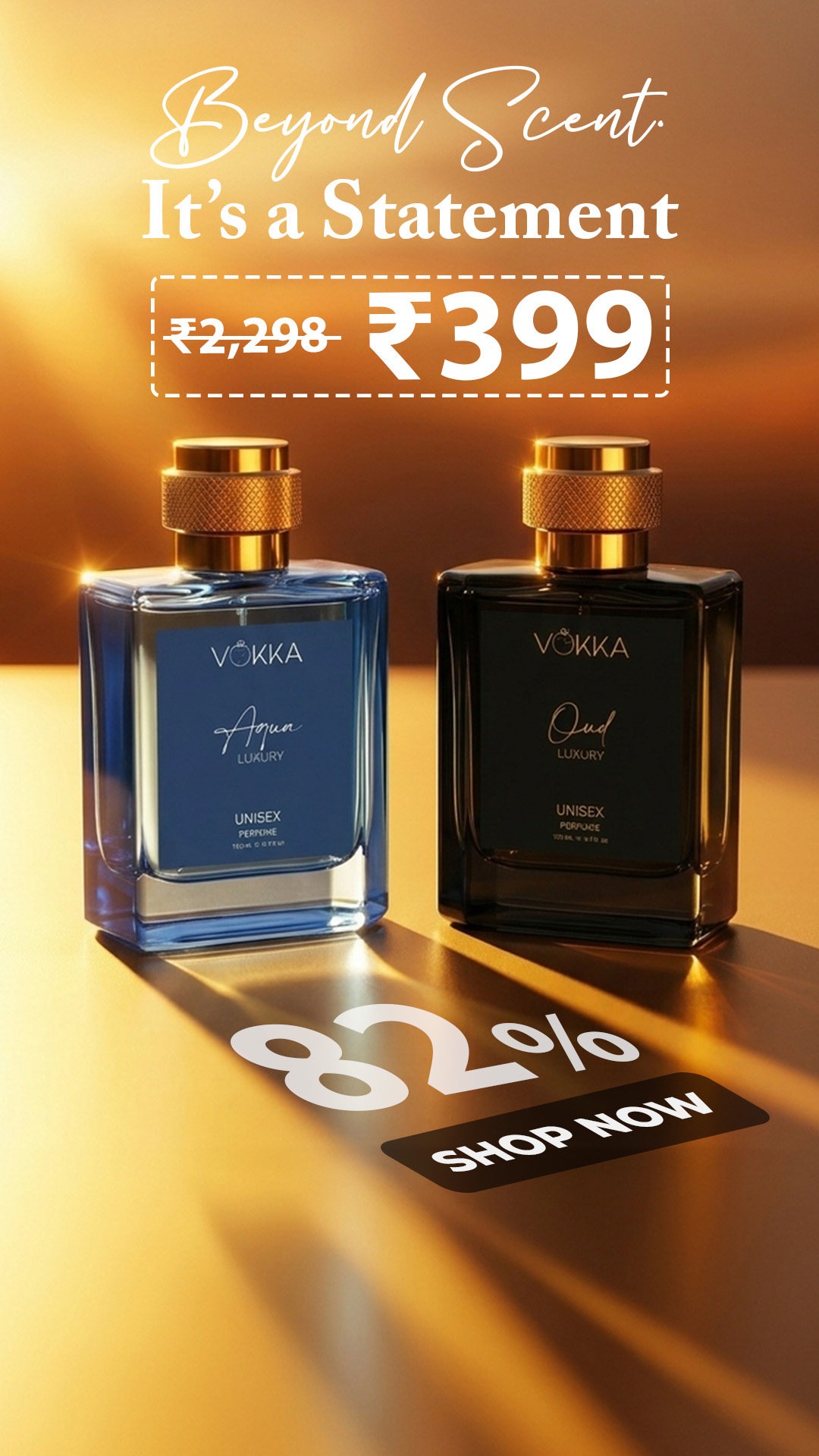 Vokka Perfumes Facebook ad