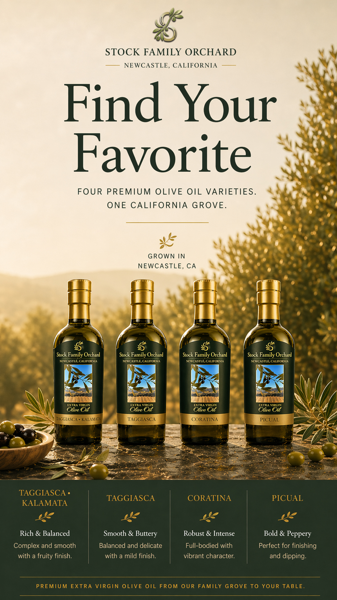 Stock Family Orchard Facebook ad from Apr 24, 2026