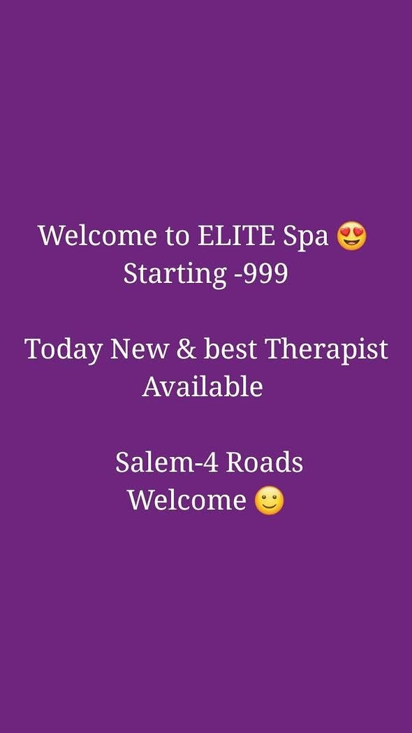 ELITE WELLNESS SPA Facebook ad from Jul 14, 2026