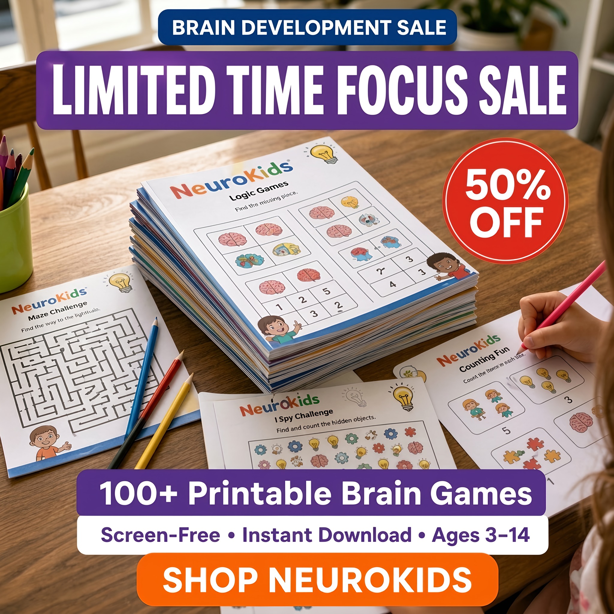 NeuroKids Facebook ad