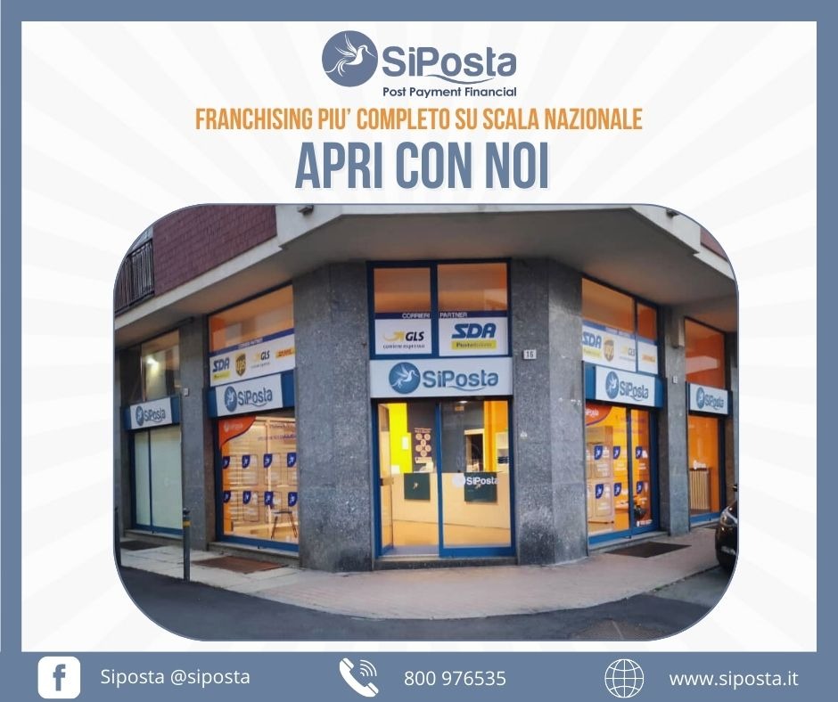 SiPosta Facebook ad: Apri un'agenzia di Posta Privata in Franchising nella tua…