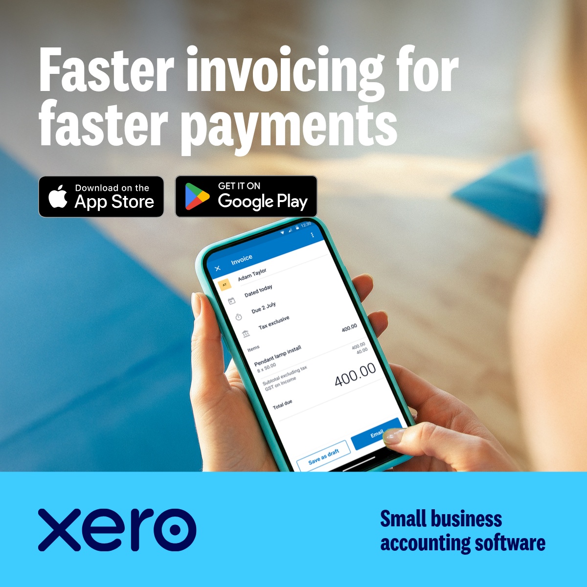 Xero Facebook ad