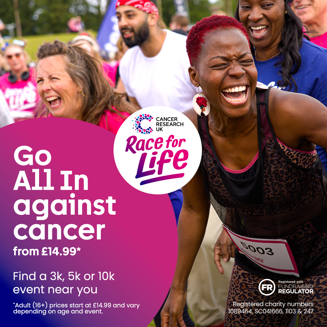Cancer Research UK Facebook ad