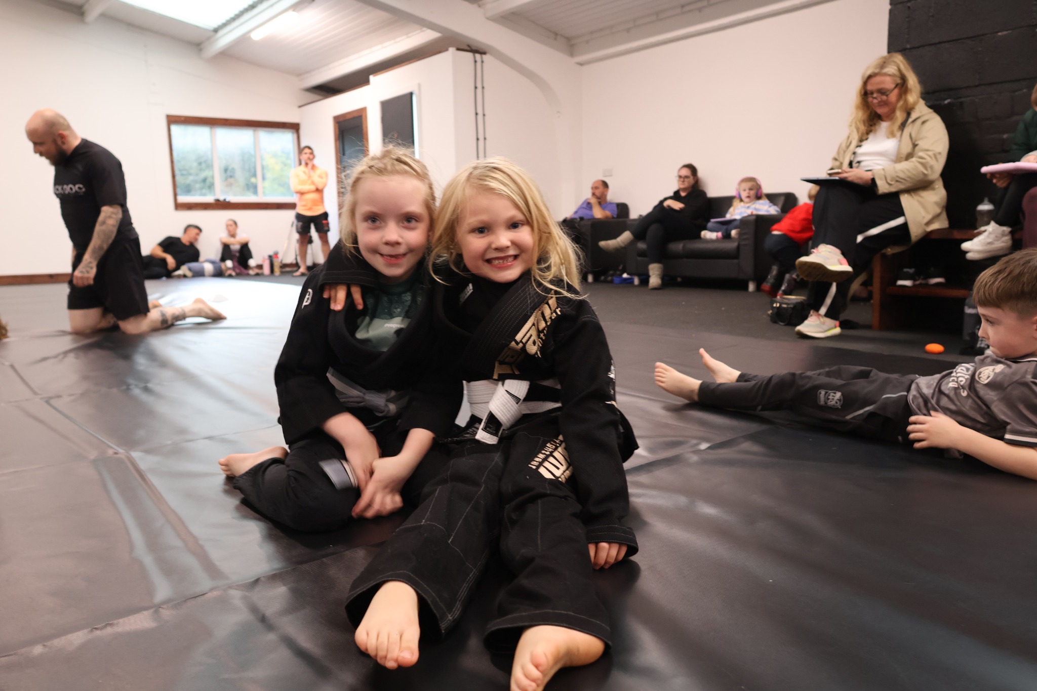 Black Dog Brazilian Jiu Jitsu Facebook ad: Got A Kid With TOO Much Energy?