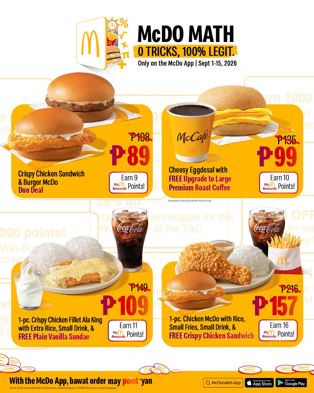McDonald's Facebook ad