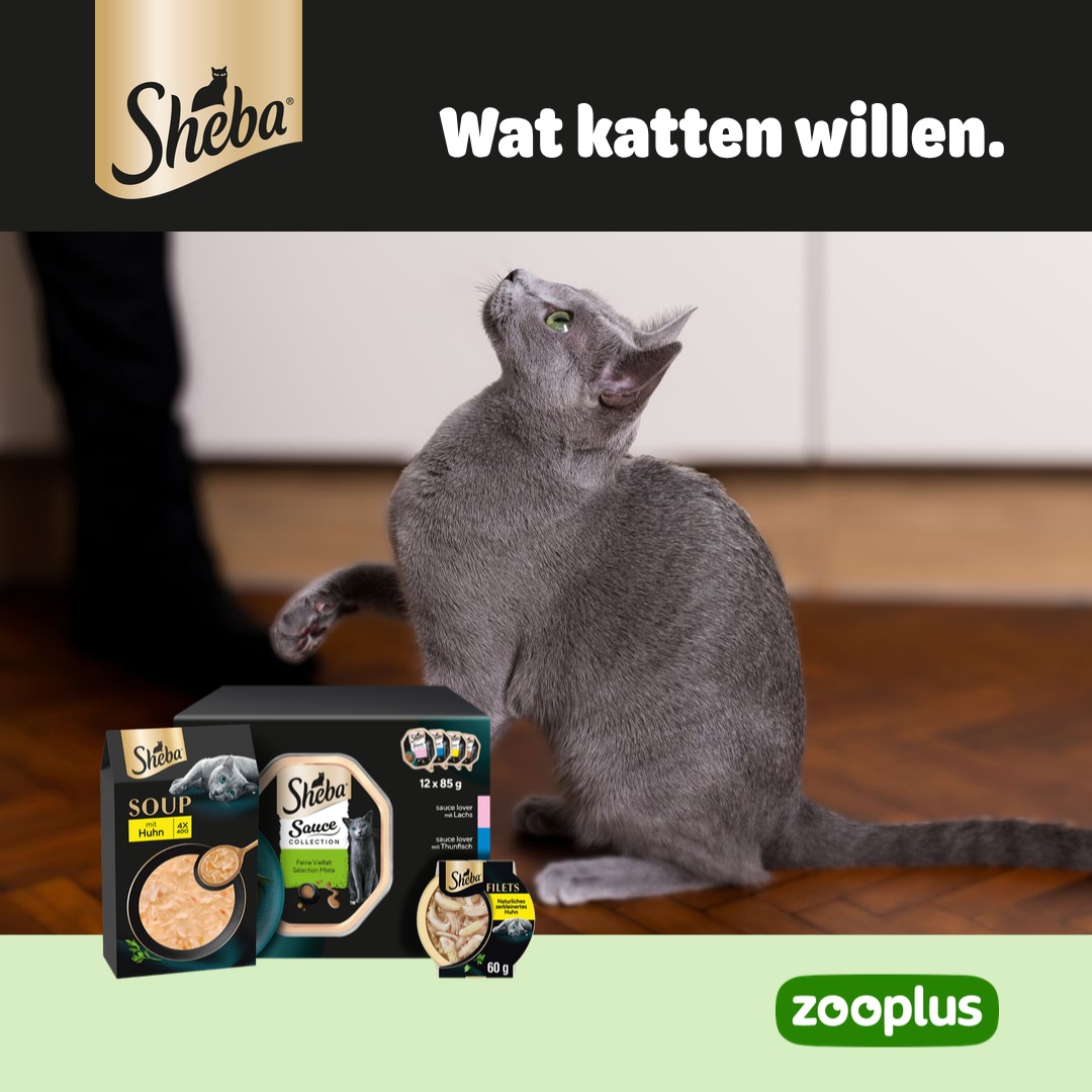 zooplus Facebook ad: SHEBA