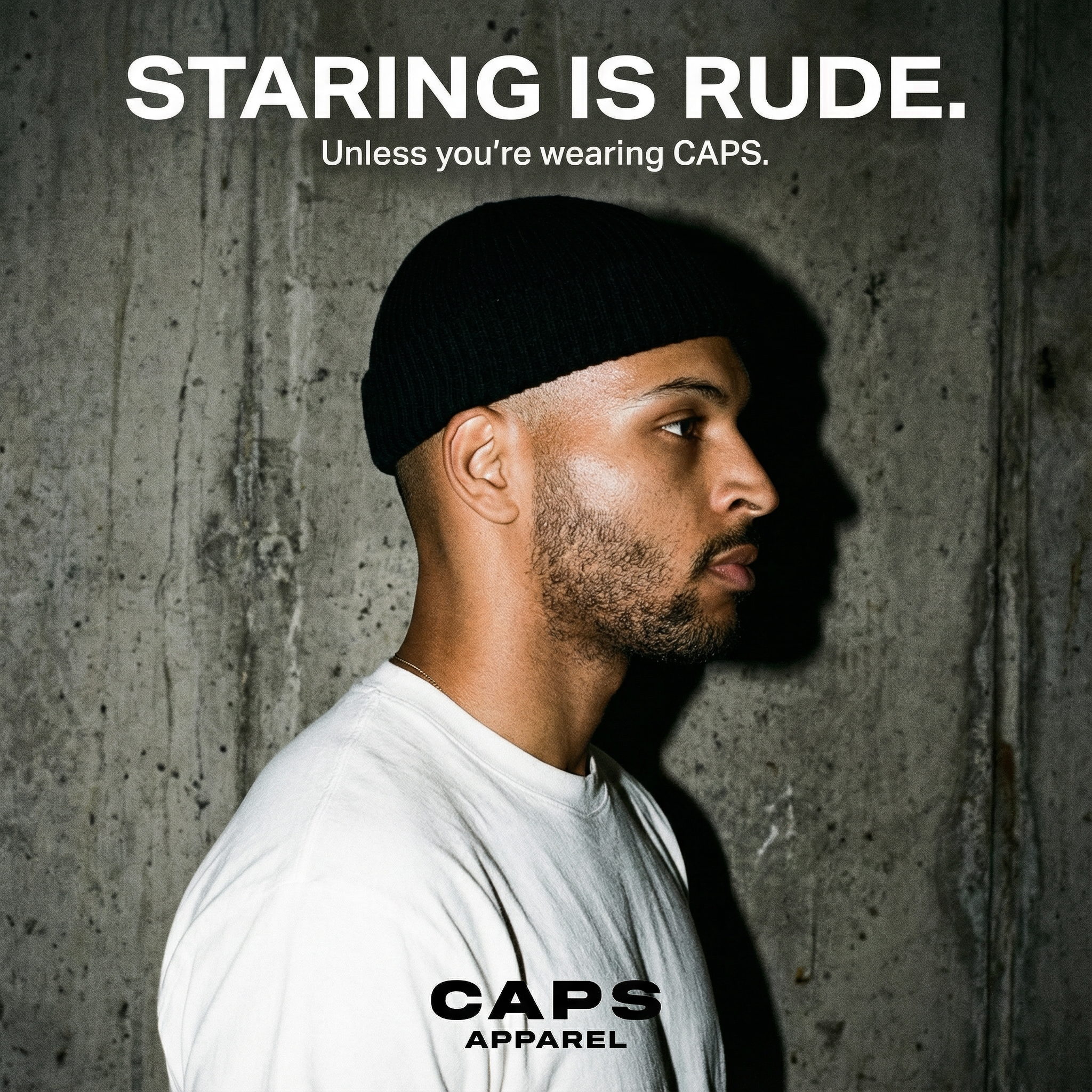 CAPS Apparel Facebook ad