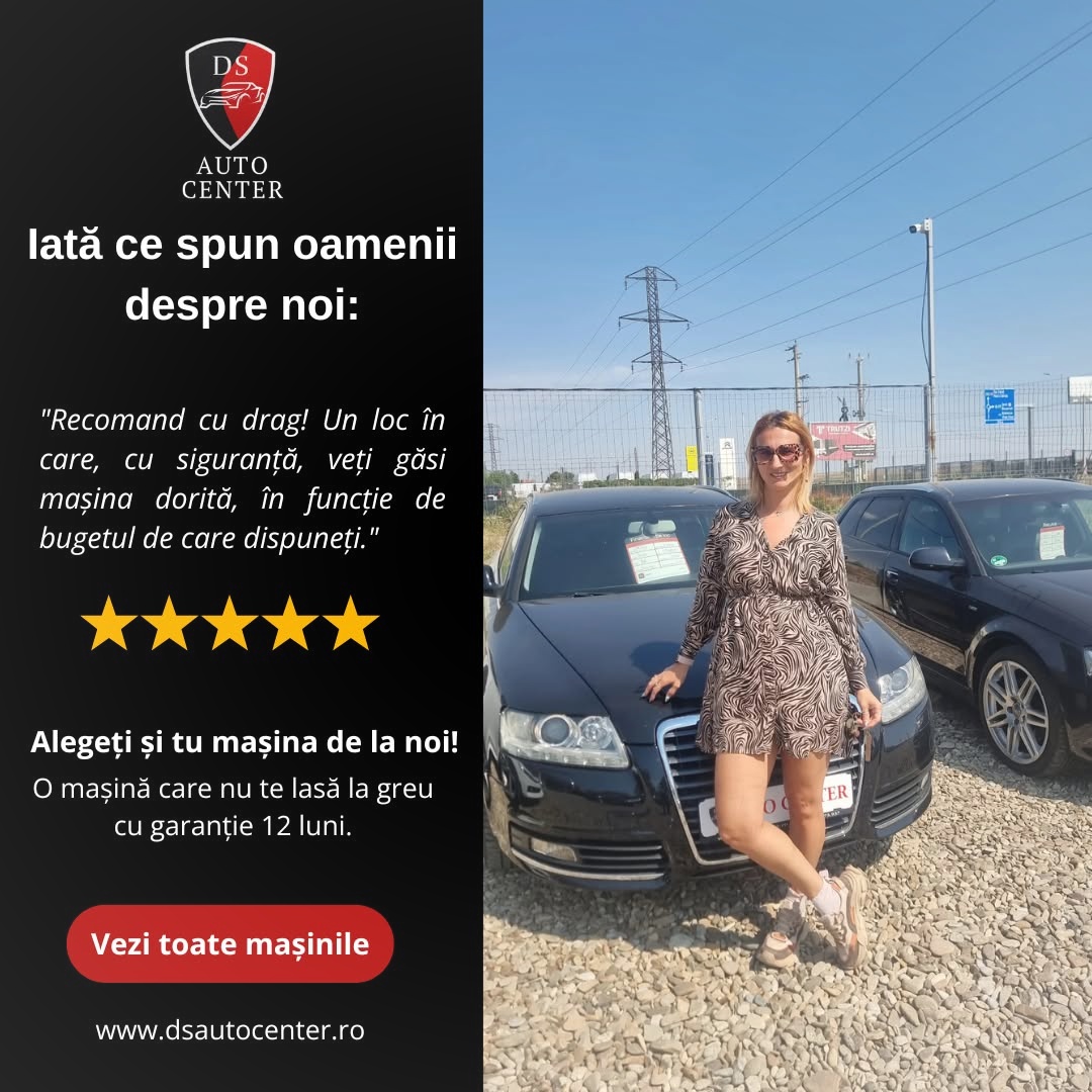 DS Auto Center- Vanzari Auto In Rate Facebook ad
