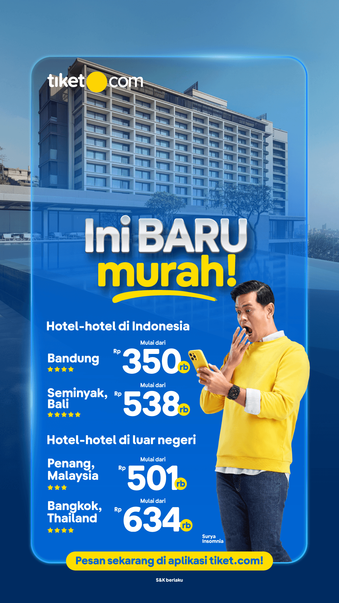 Tiket.com Facebook ad