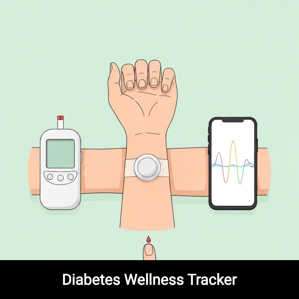 Swift Discoveries Spark Facebook ad: Diabetes Wellness Tracker.
