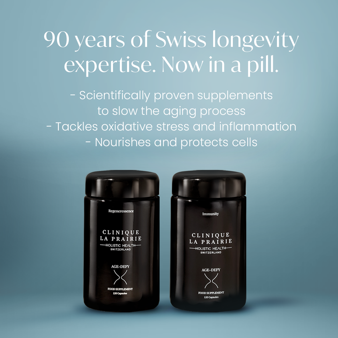 Holistic Health by Clinique La Prairie Facebook ad