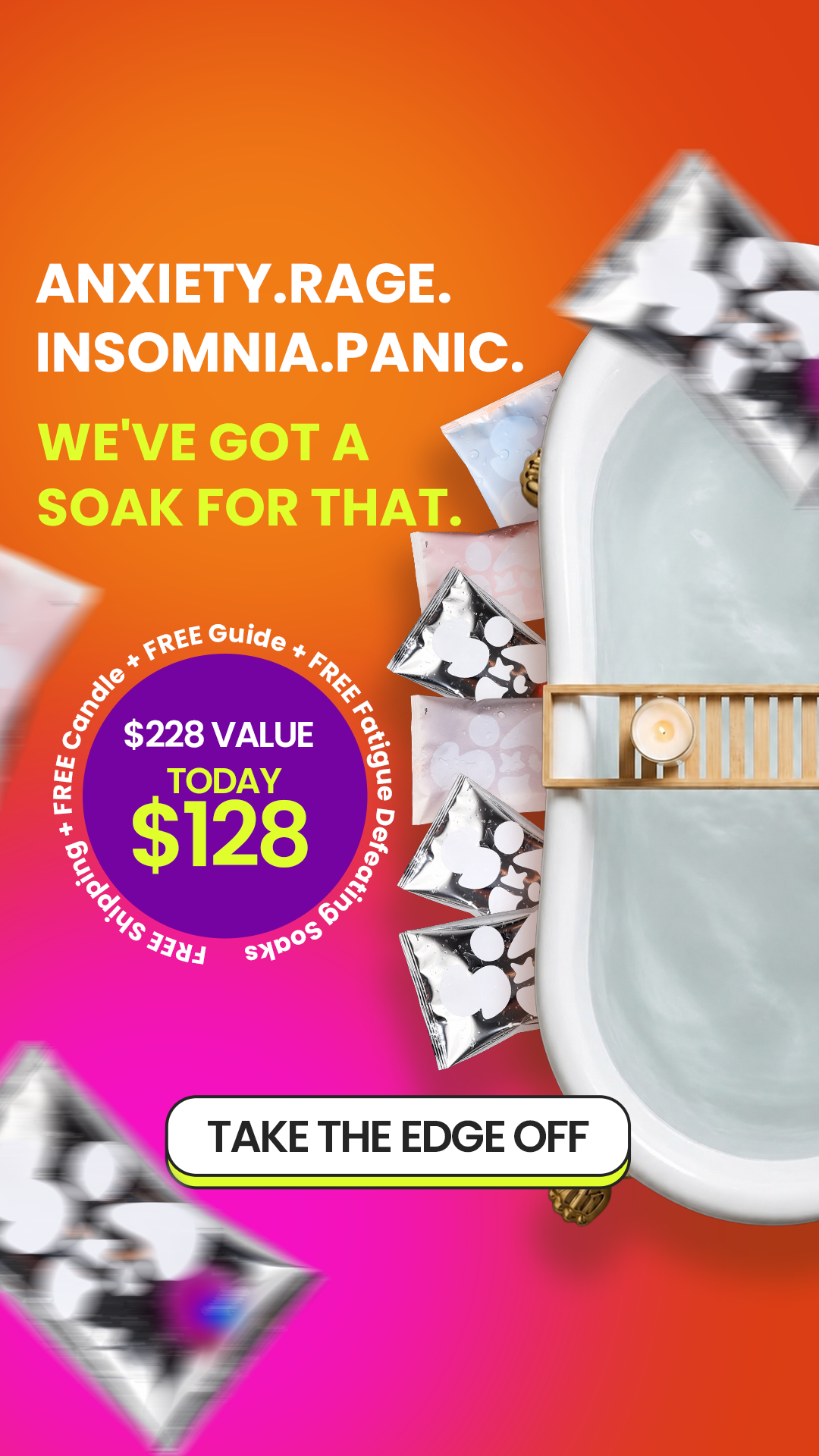 Flewd Stresscare Facebook ad