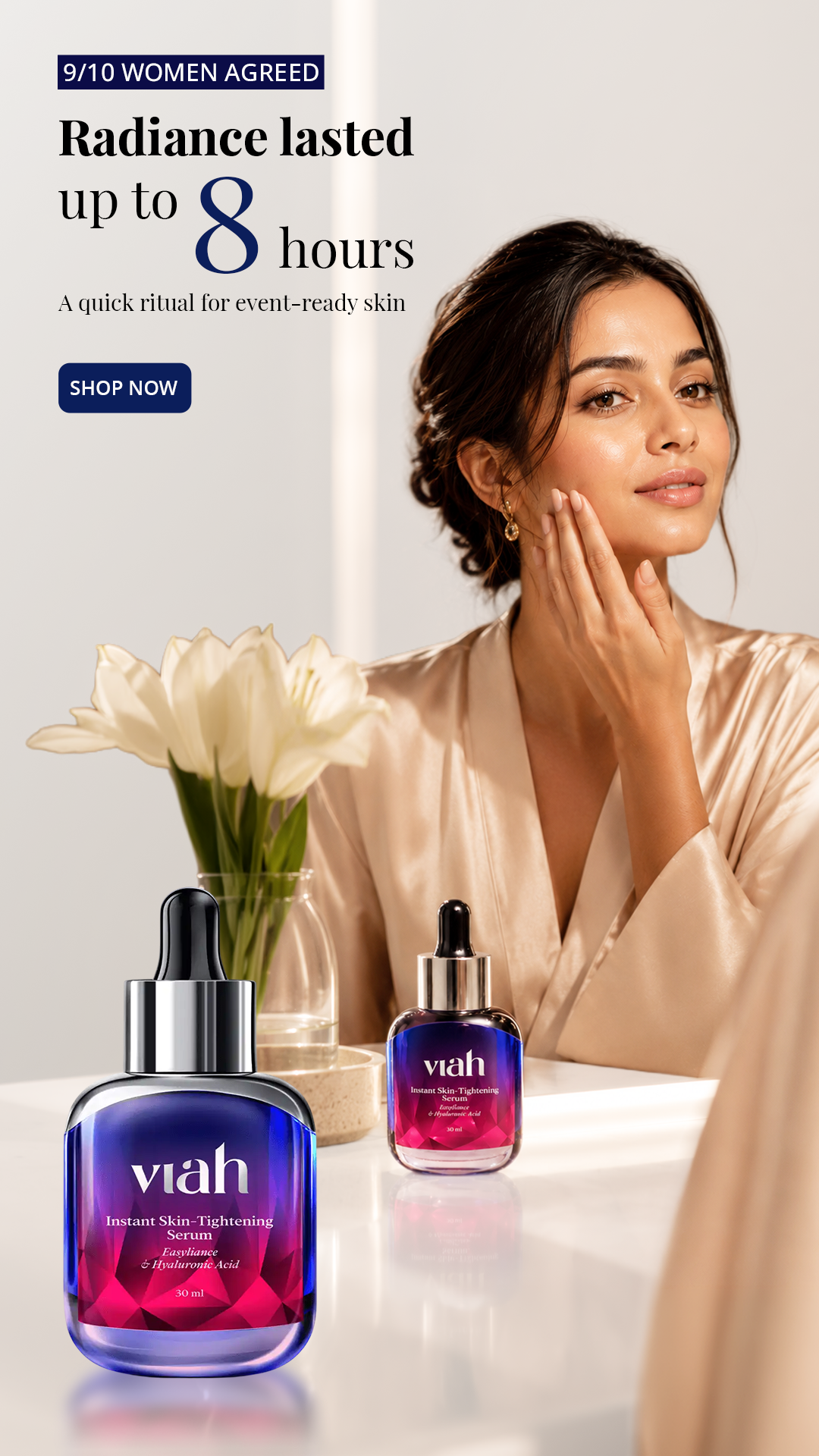 Viah Beauty Facebook ad from Jun 11, 2026