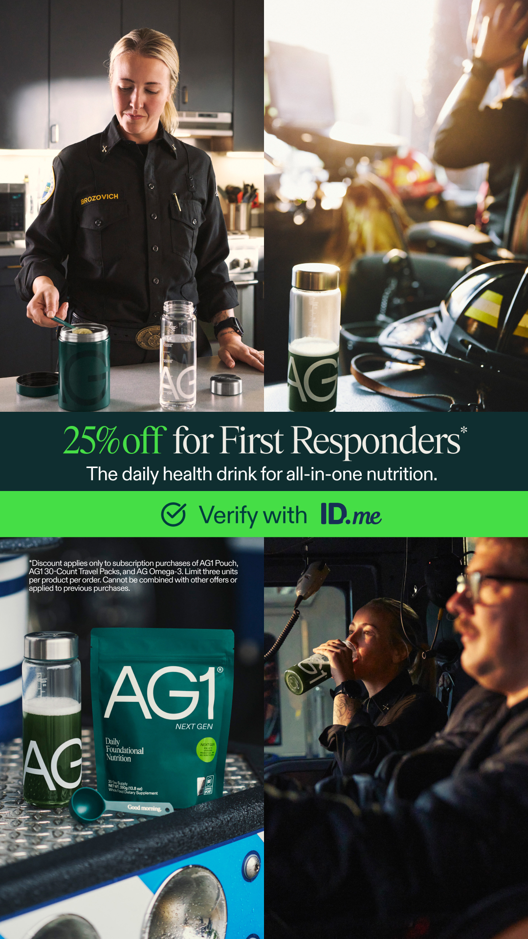 AG1 by Athletic Greens Facebook ad