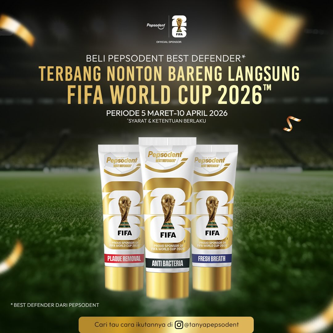 Pepsodent Facebook ad: Pepsodent Best Defender FIFA World Cup 2026 Limited…