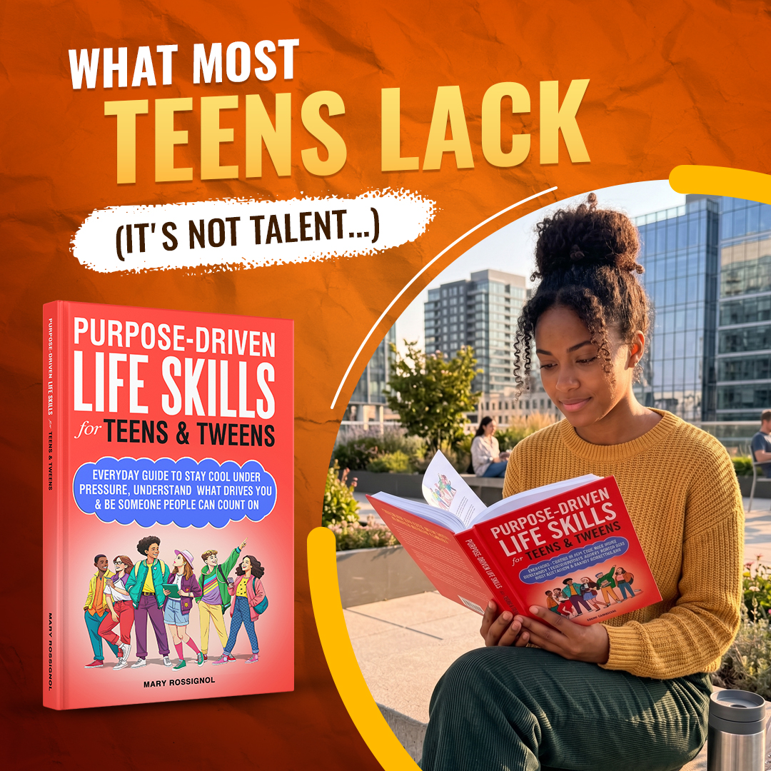 Teen Personal Growth Series Facebook ad: Build Stronger Teens Today