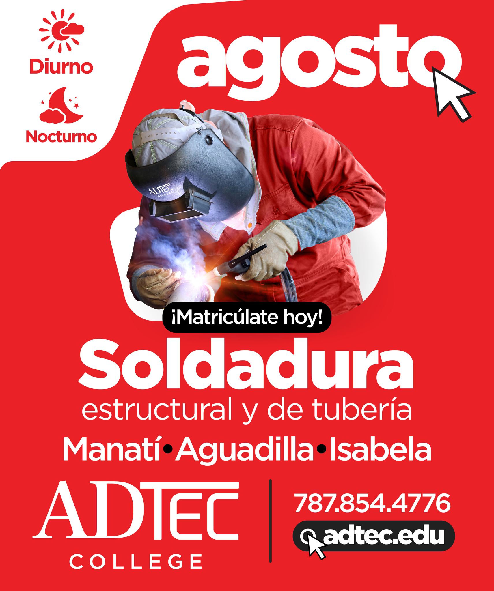 Adtec College Facebook ad