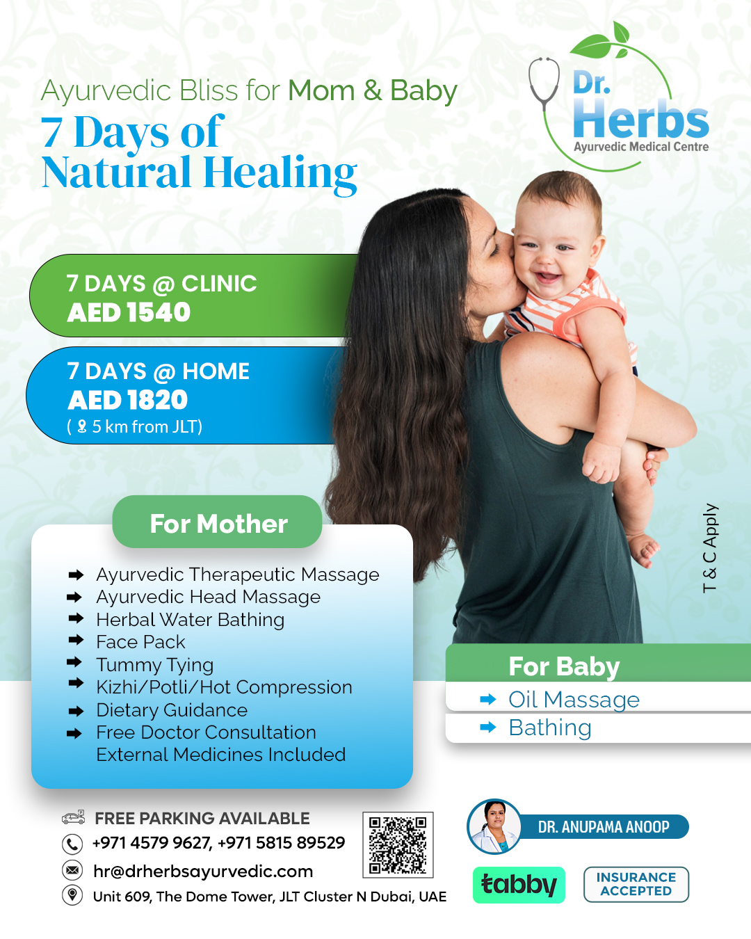 DR. HERBS Ayurvedic Medical Centre Facebook ad