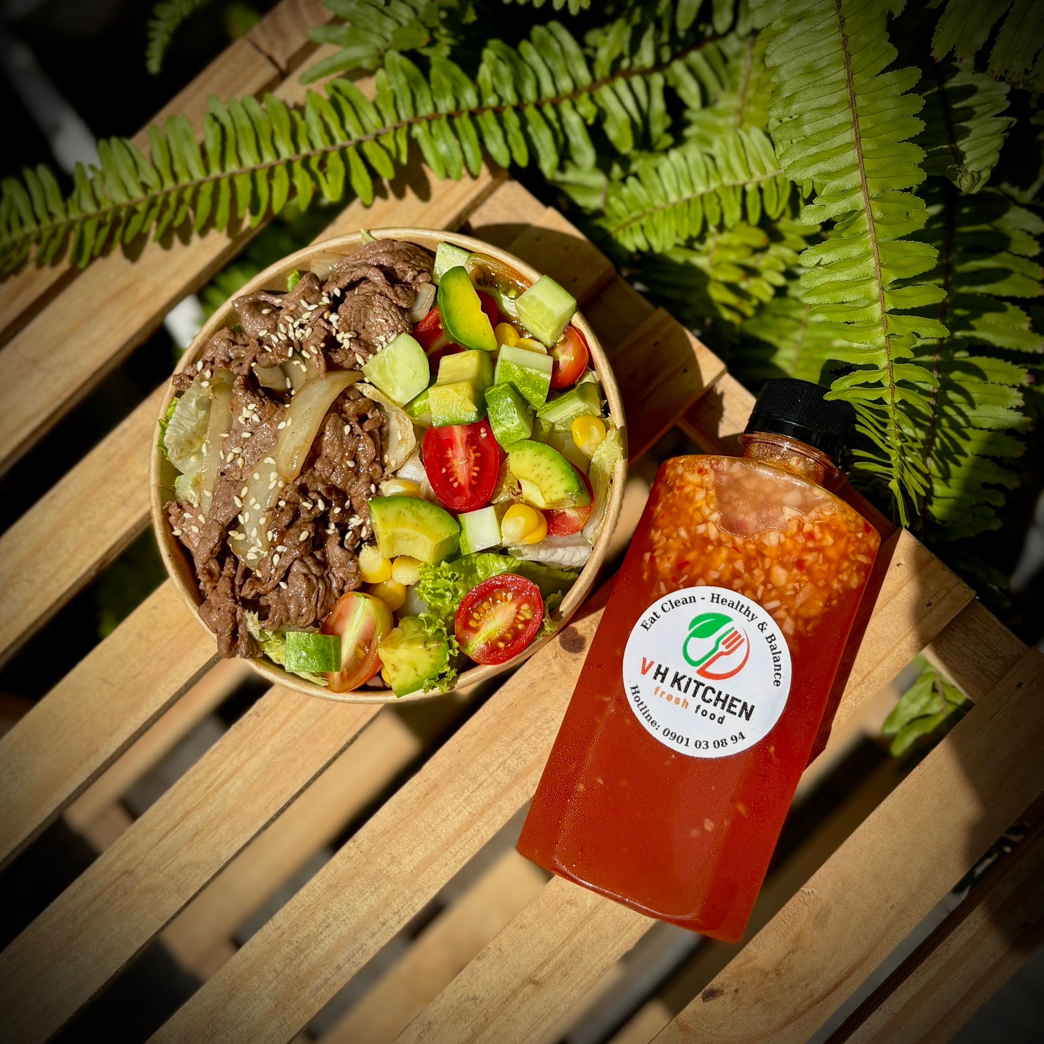 VH Kitchen - Healthy Food Cần Thơ Facebook ad