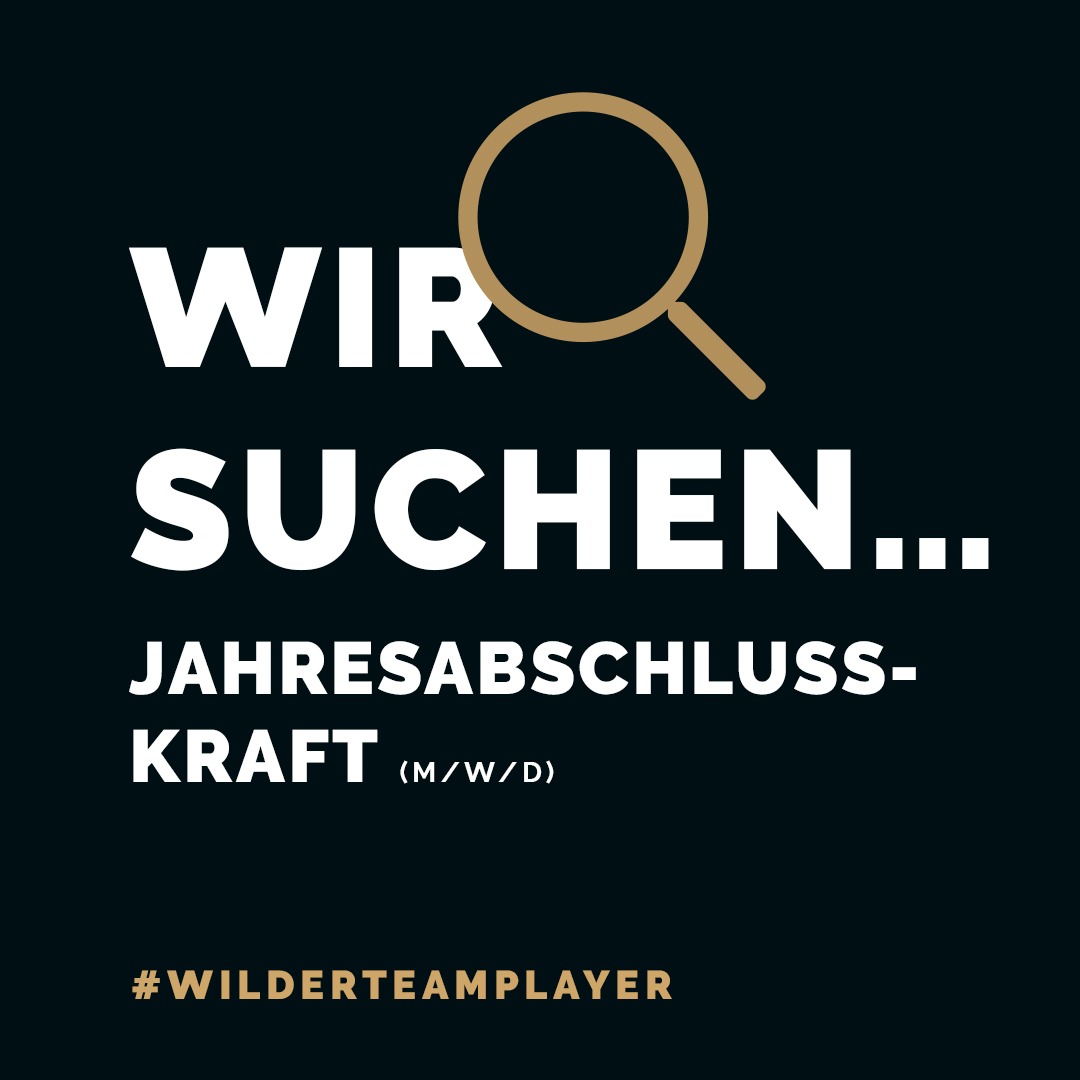 Wilder&Partner Facebook ad: Jahresabschlusskraft (m/w/d) bei Wilder und Partner.