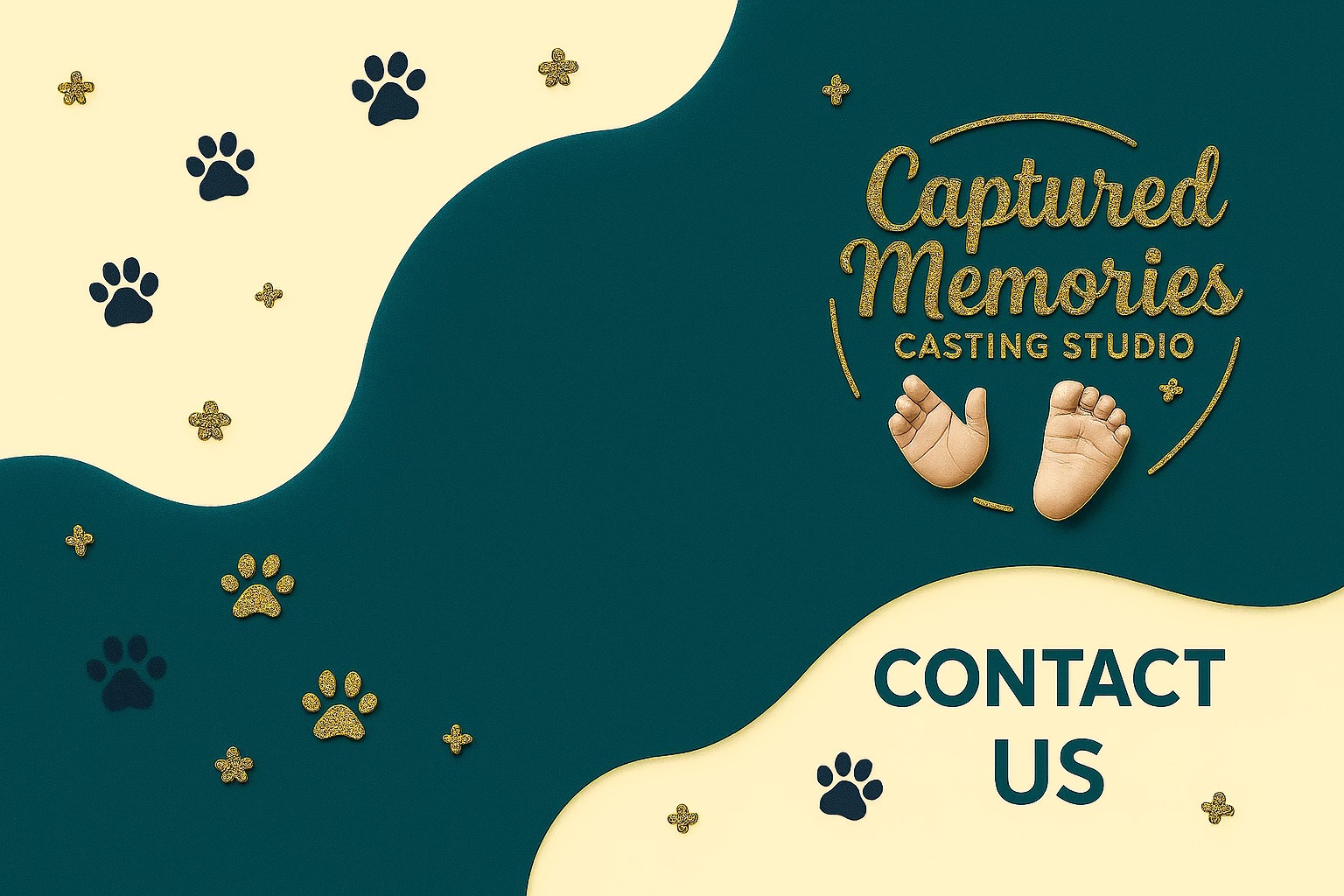 Captured Memories - Casting Studio Facebook ad: Bespoke 3D & 2D Castings