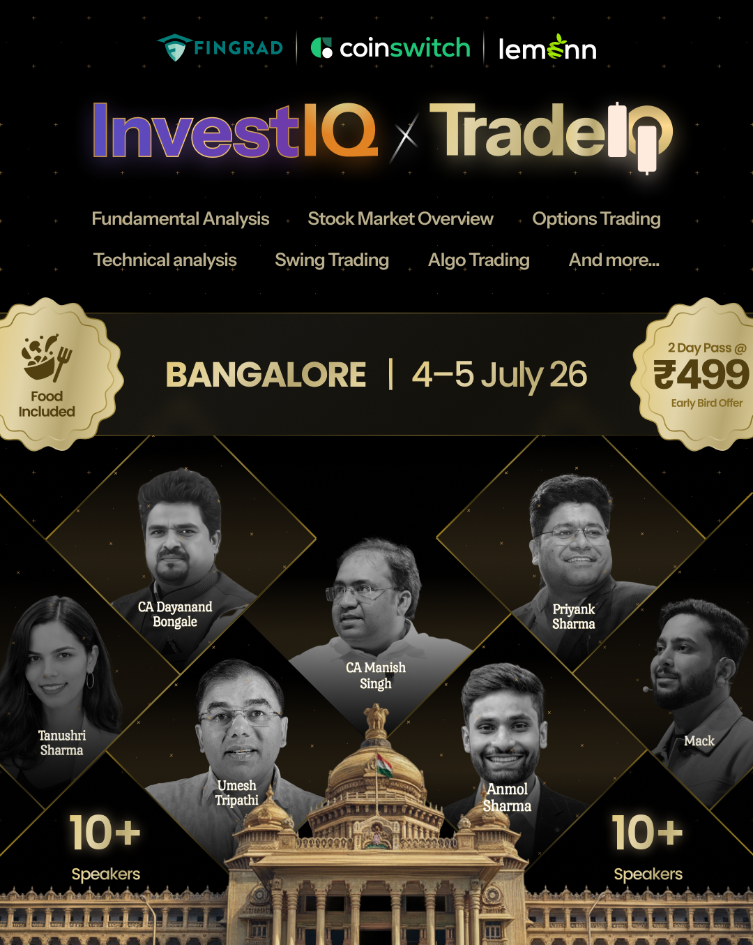 FinGrad Facebook ad: Early Bird Discount is Live - 2 Day Pass @ 499