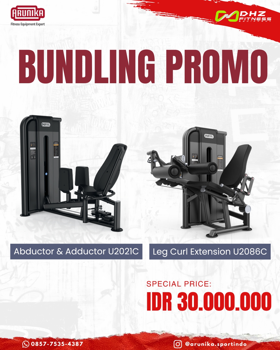 Arunika Sportindo Facebook ad: CUMA 30 JUTAAN!