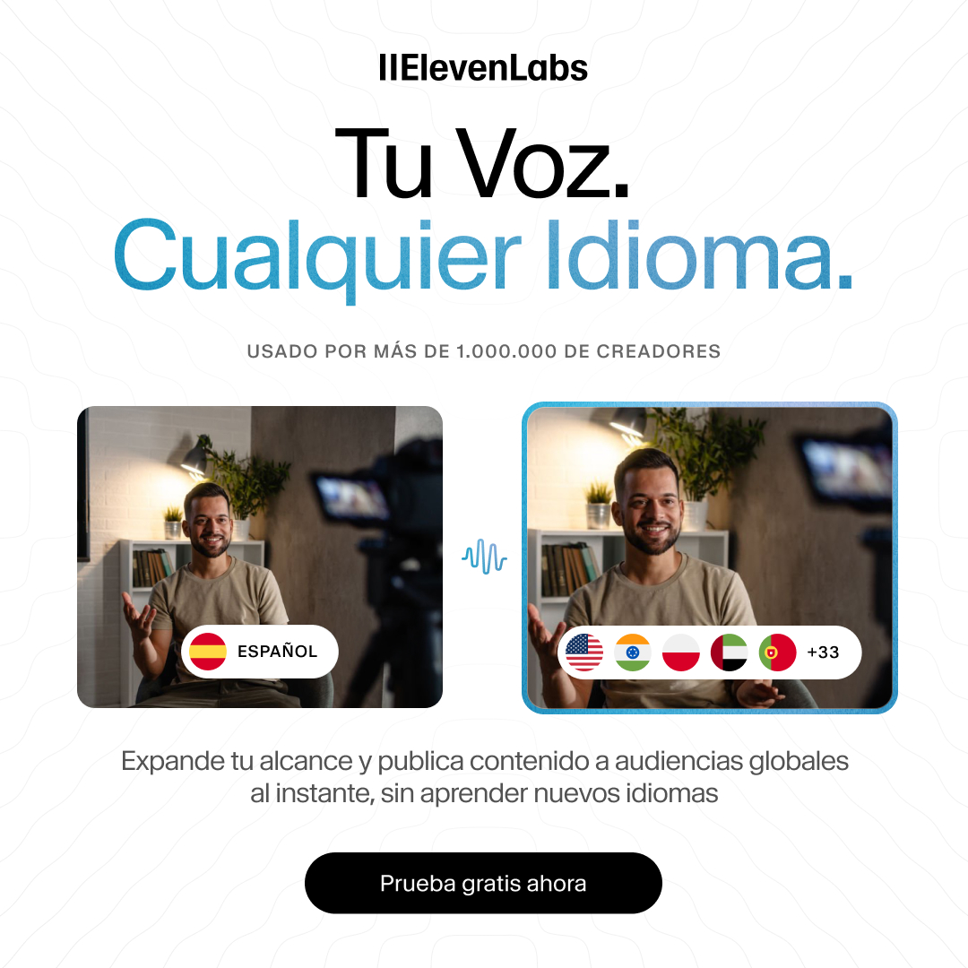 ElevenLabs Facebook ad
